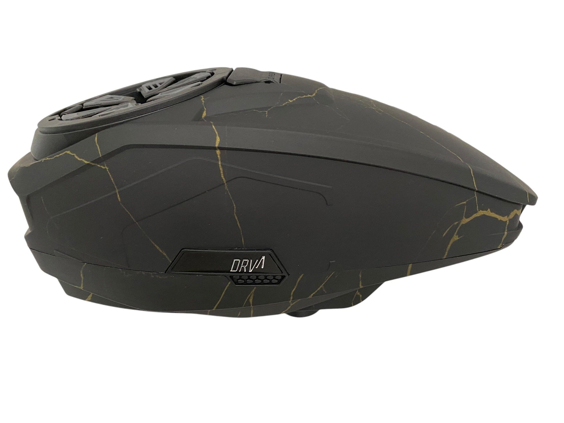Used Carbon CRBN DRV Paintball Loader - GRX Fracture Gold Paintball Gun from CPXBrosPaintball Buy/Sell/Trade Paintball Markers, New Paintball Guns, Paintball Hoppers, Paintball Masks, and Hormesis Headbands
