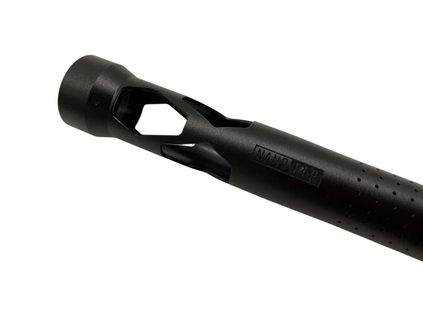 Used Carbon CRBN Nano Barrel Tip For Crbn Back - Black Paintball Gun from CPXBrosPaintball Buy/Sell/Trade Paintball Markers, New Paintball Guns, Paintball Hoppers, Paintball Masks, and Hormesis Headbands