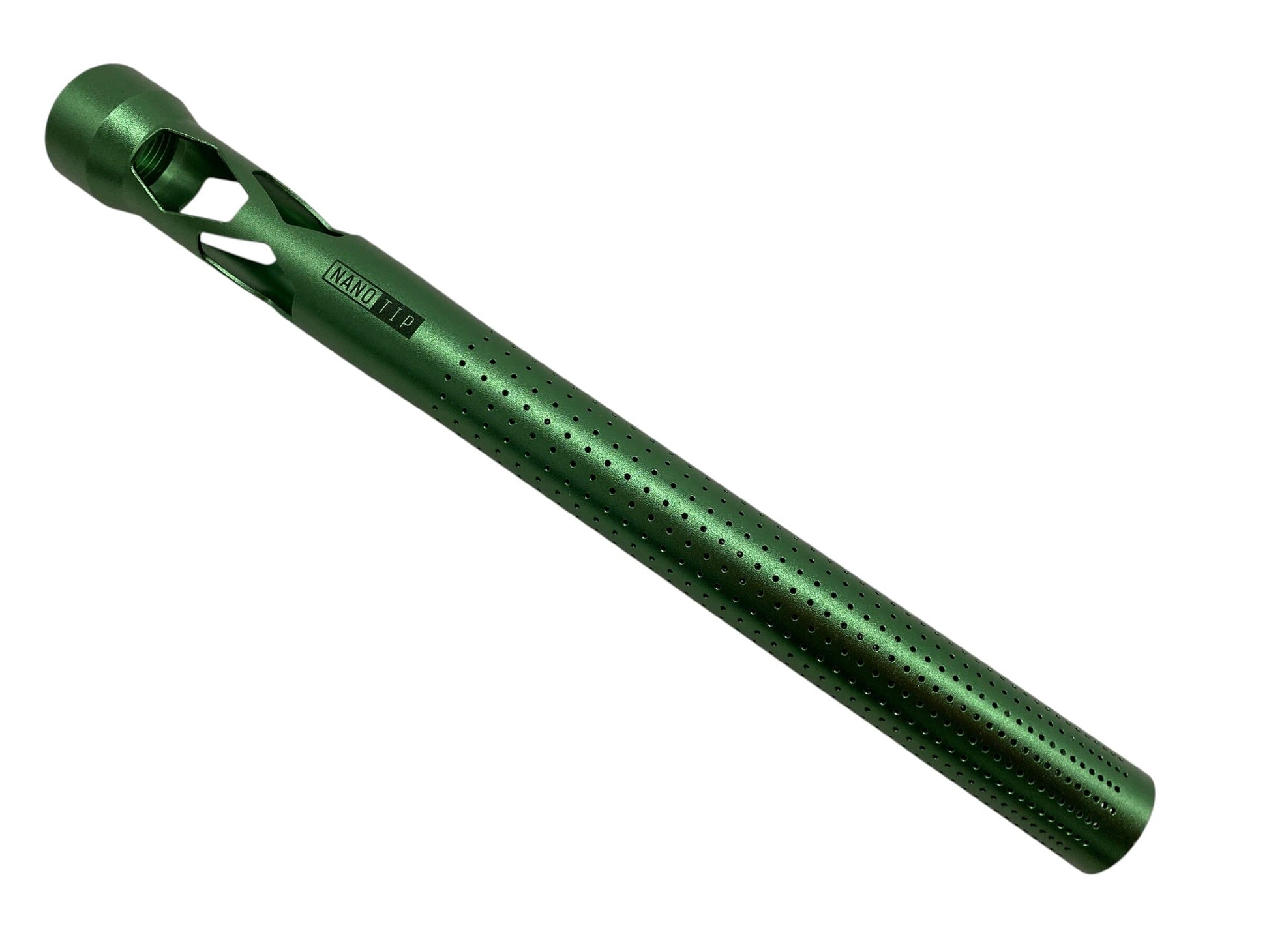 Used Carbon CRBN Nano Barrel Tip For Crbn Back - Dust Green Paintball Gun from CPXBrosPaintball Buy/Sell/Trade Paintball Markers, New Paintball Guns, Paintball Hoppers, Paintball Masks, and Hormesis Headbands