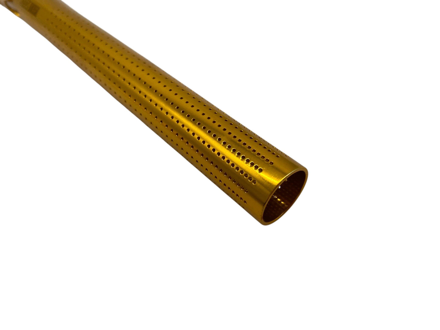 Used Carbon CRBN Nano Barrel Tip For Crbn Back - Gloss Gold Paintball Gun from CPXBrosPaintball Buy/Sell/Trade Paintball Markers, New Paintball Guns, Paintball Hoppers, Paintball Masks, and Hormesis Headbands