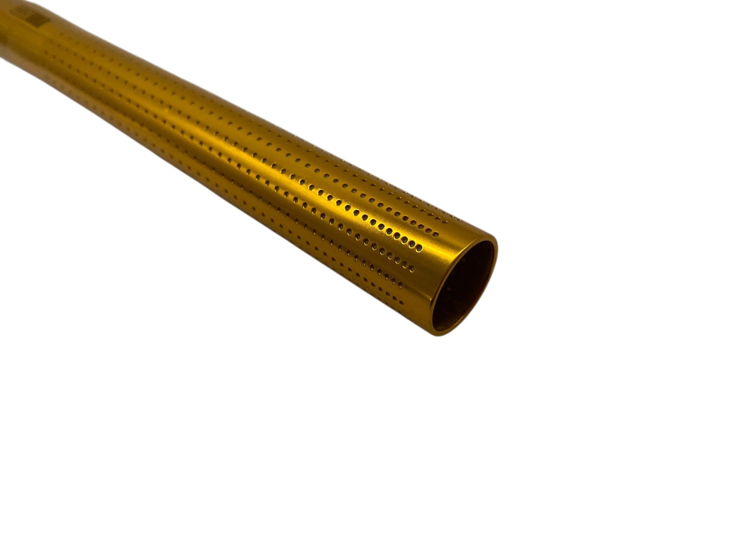 Used Carbon CRBN Nano Barrel Tip For Crbn Back - Gold Paintball Gun from CPXBrosPaintball Buy/Sell/Trade Paintball Markers, New Paintball Guns, Paintball Hoppers, Paintball Masks, and Hormesis Headbands