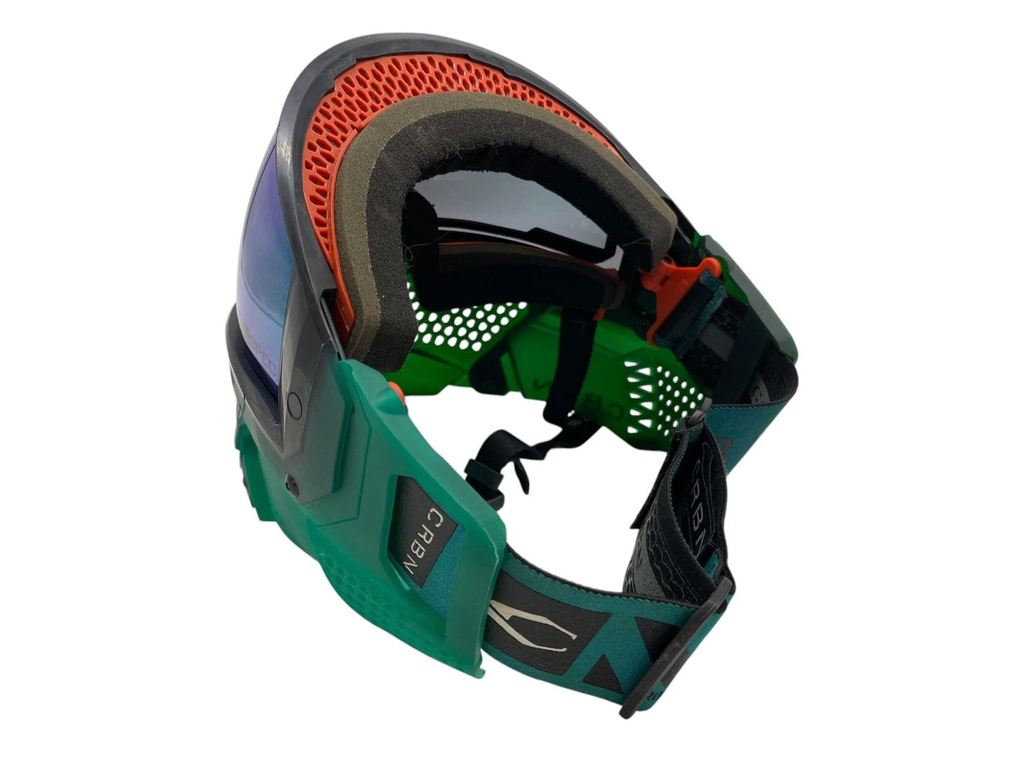 Used Carbon CRBN Zero GRX Paintball Mask (More Coverage) - ELMT Teal Paintball Gun from CPXBrosPaintball Buy/Sell/Trade Paintball Markers, New Paintball Guns, Paintball Hoppers, Paintball Masks, and Hormesis Headbands