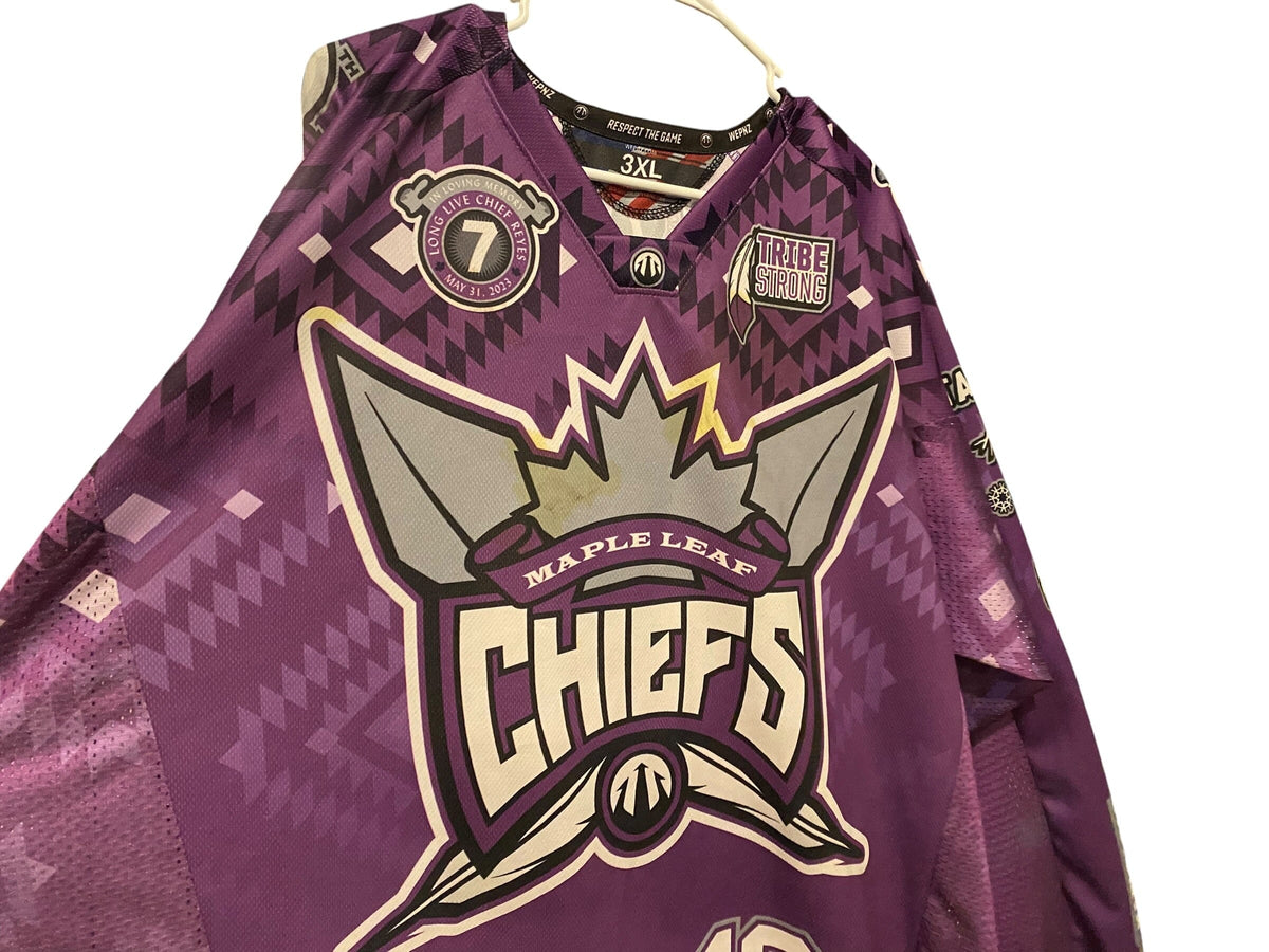 Used CHIEFS PAINTBALL JERSEY : SIZE 3XL Paintball Gun from CPXBrosPaintball Buy/Sell/Trade Paintball Markers, New Paintball Guns, Paintball Hoppers, Paintball Masks, and Hormesis Headbands