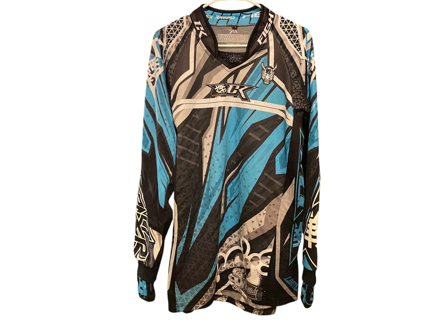 Used CK Fight Life Paintball Jersey : Size MEDIUM Paintball Gun from CPXBrosPaintball Buy/Sell/Trade Paintball Markers, New Paintball Guns, Paintball Hoppers, Paintball Masks, and Hormesis Headbands