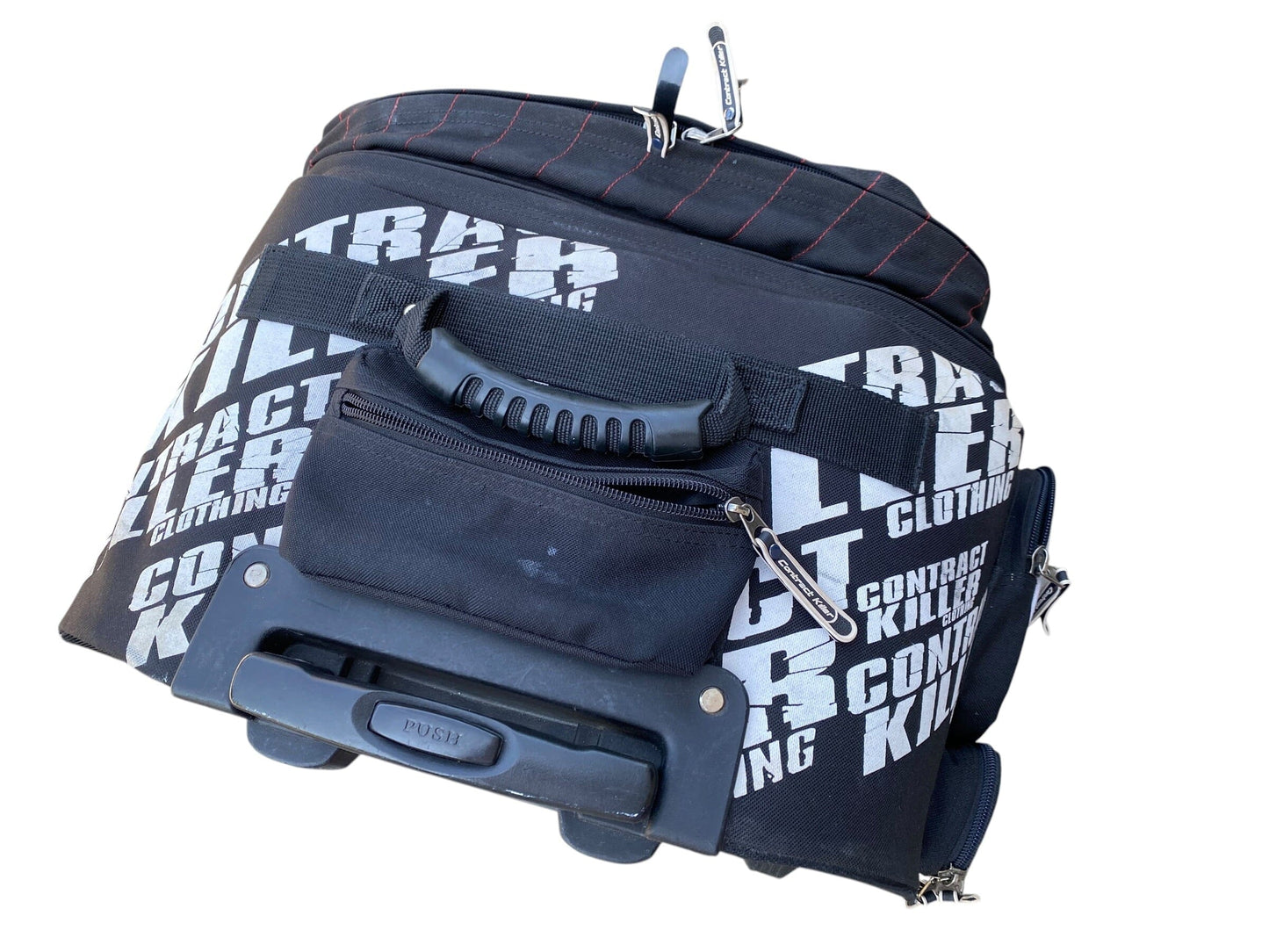 Used Contract Killer Rolling Gear Bag Paintball Gun from CPXBrosPaintball Buy/Sell/Trade Paintball Markers, New Paintball Guns, Paintball Hoppers, Paintball Masks, and Hormesis Headbands