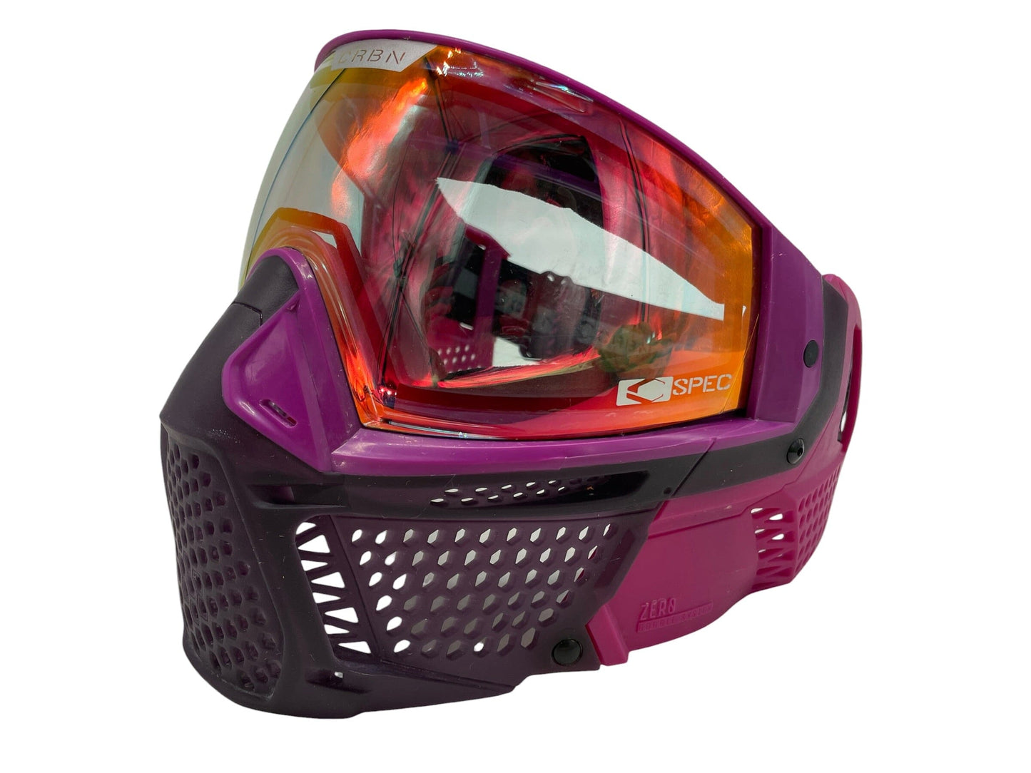 Used CRBN Carbon Paintball Zero Pro Series Goggle Mask - Less Coverage - Violet Paintball Gun from CPXBrosPaintball Buy/Sell/Trade Paintball Markers, New Paintball Guns, Paintball Hoppers, Paintball Masks, and Hormesis Headbands