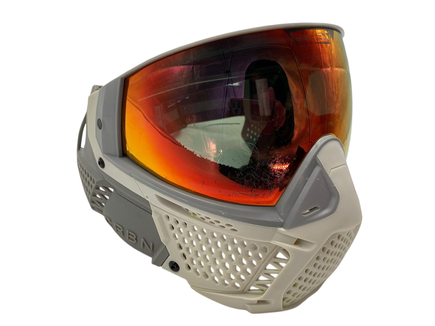 Used CRBN Paintball Mask Paintball Gun from CPXBrosPaintball Buy/Sell/Trade Paintball Markers, New Paintball Guns, Paintball Hoppers, Paintball Masks, and Hormesis Headbands