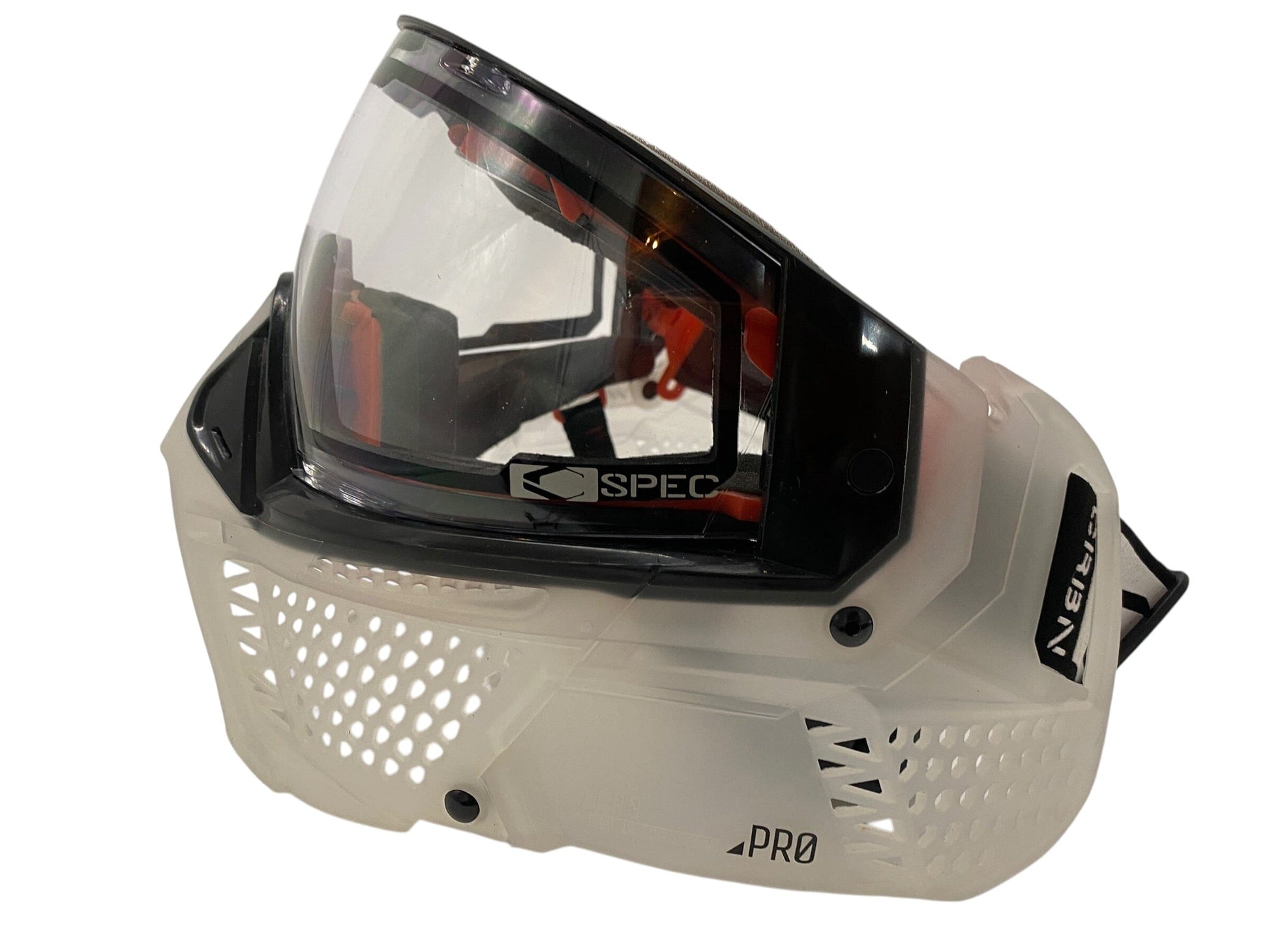 Used CRBN Zero Clear Paintball Mask Goggles Paintball Gun from CPXBrosPaintball Buy/Sell/Trade Paintball Markers, New Paintball Guns, Paintball Hoppers, Paintball Masks, and Hormesis Headbands