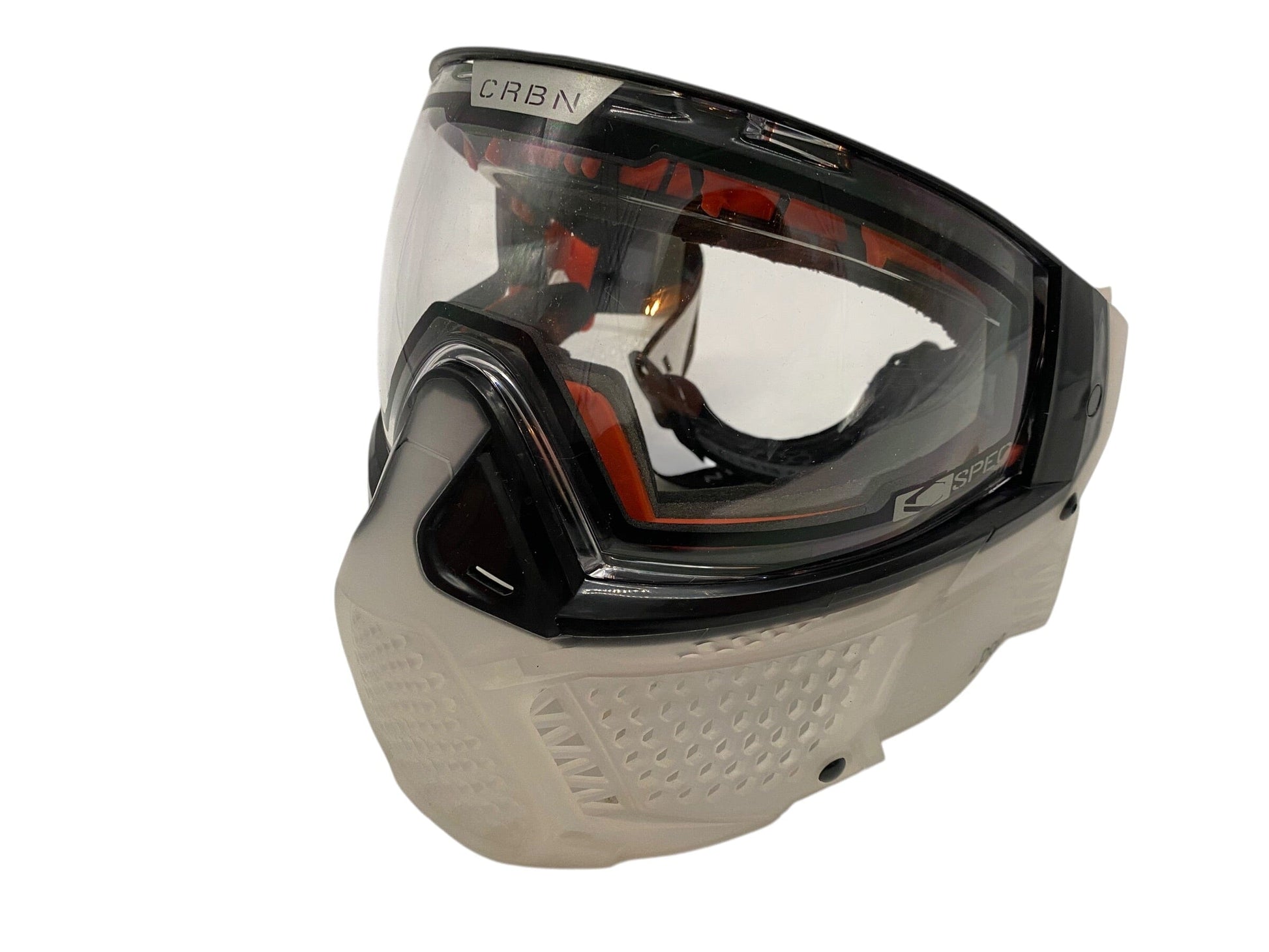 Used CRBN Zero Clear Paintball Mask Goggles Paintball Gun from CPXBrosPaintball Buy/Sell/Trade Paintball Markers, New Paintball Guns, Paintball Hoppers, Paintball Masks, and Hormesis Headbands
