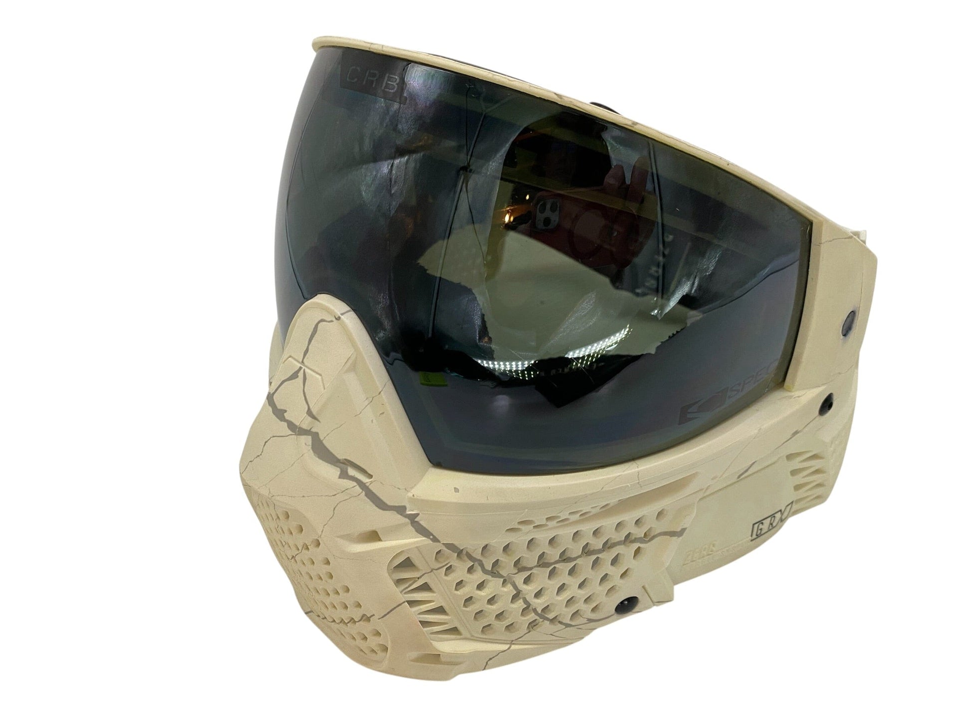 Used CRBN Zero GRX Paintball Mask Goggles Fractured Bone Paintball Gun from CPXBrosPaintball Buy/Sell/Trade Paintball Markers, New Paintball Guns, Paintball Hoppers, Paintball Masks, and Hormesis Headbands