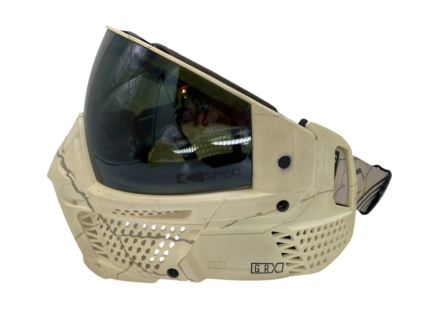 Used CRBN Zero GRX Paintball Mask Goggles Fractured Bone Paintball Gun from CPXBrosPaintball Buy/Sell/Trade Paintball Markers, New Paintball Guns, Paintball Hoppers, Paintball Masks, and Hormesis Headbands