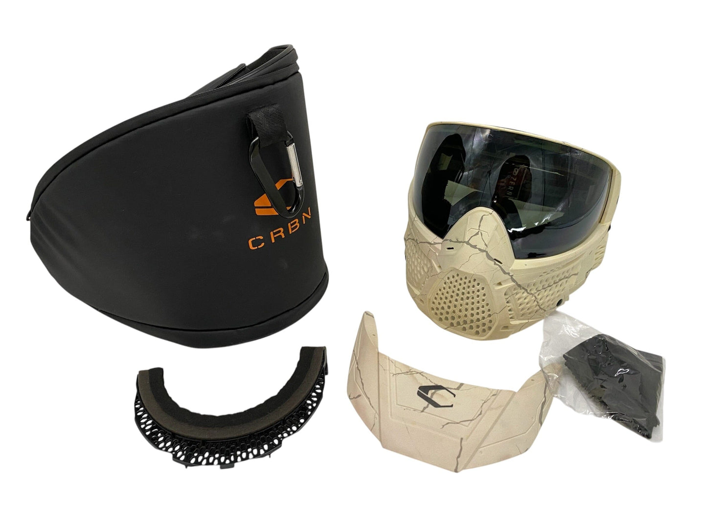 Used CRBN Zero GRX Paintball Mask Goggles Fractured Bone Paintball Gun from CPXBrosPaintball Buy/Sell/Trade Paintball Markers, New Paintball Guns, Paintball Hoppers, Paintball Masks, and Hormesis Headbands