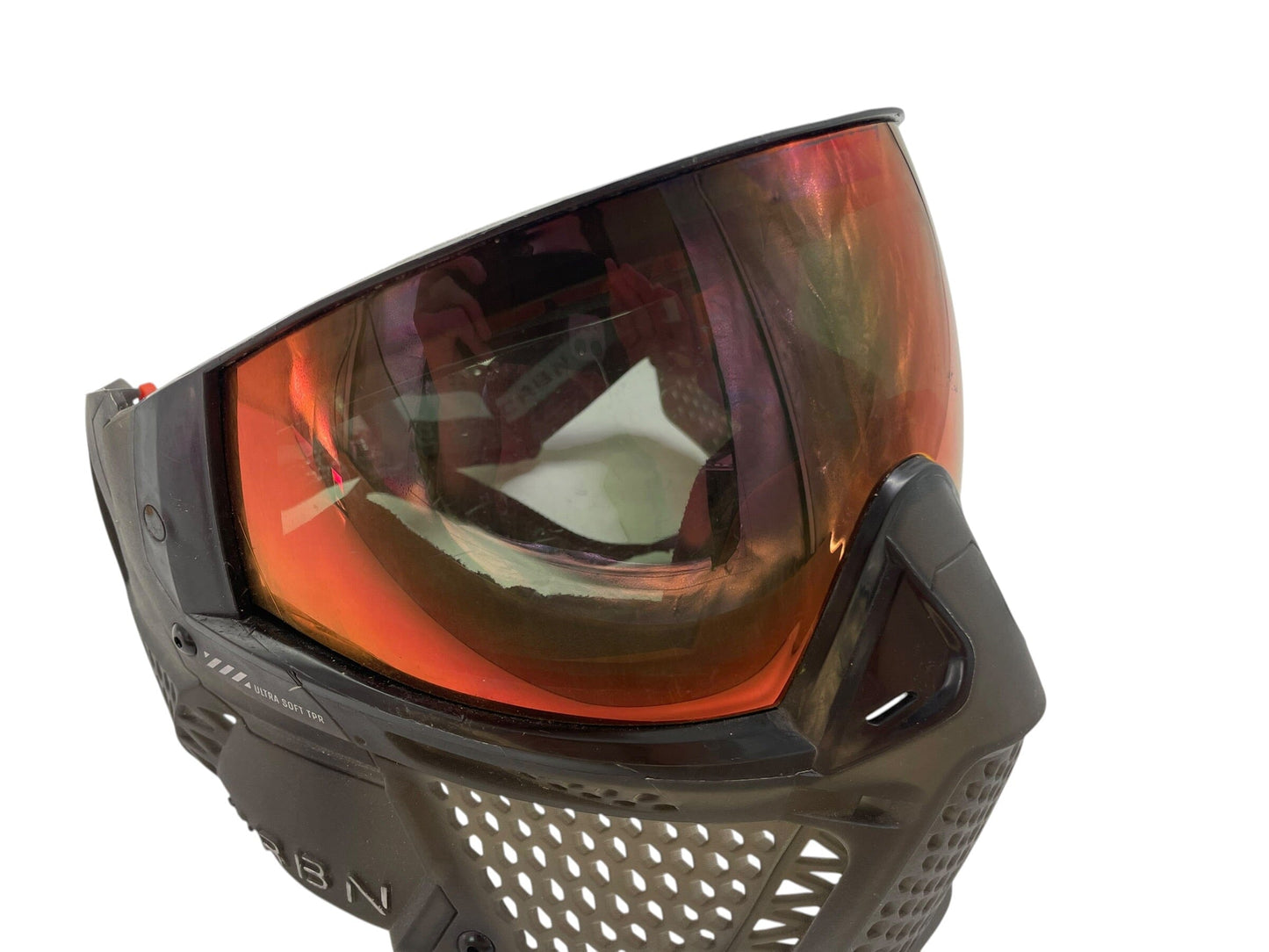 Used CRBN ZERO PRO GRAPHITE MORE COVERAGE PAINTBALL MASK Paintball Gun from CPXBrosPaintball Buy/Sell/Trade Paintball Markers, New Paintball Guns, Paintball Hoppers, Paintball Masks, and Hormesis Headbands