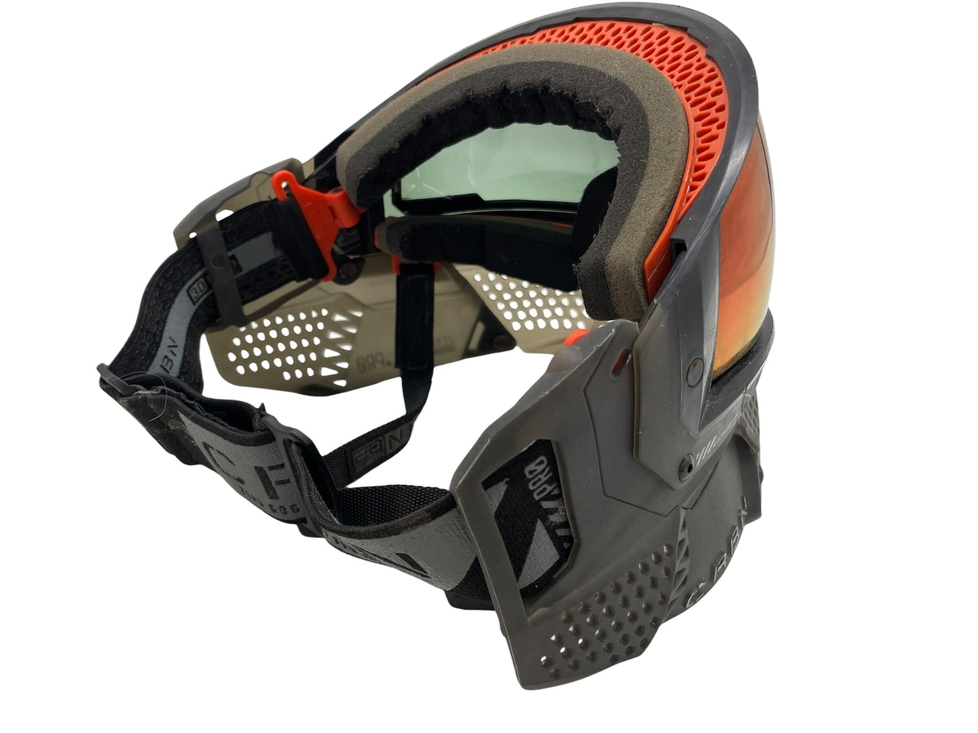 Used CRBN ZERO PRO GRAPHITE MORE COVERAGE PAINTBALL MASK Paintball Gun from CPXBrosPaintball Buy/Sell/Trade Paintball Markers, New Paintball Guns, Paintball Hoppers, Paintball Masks, and Hormesis Headbands