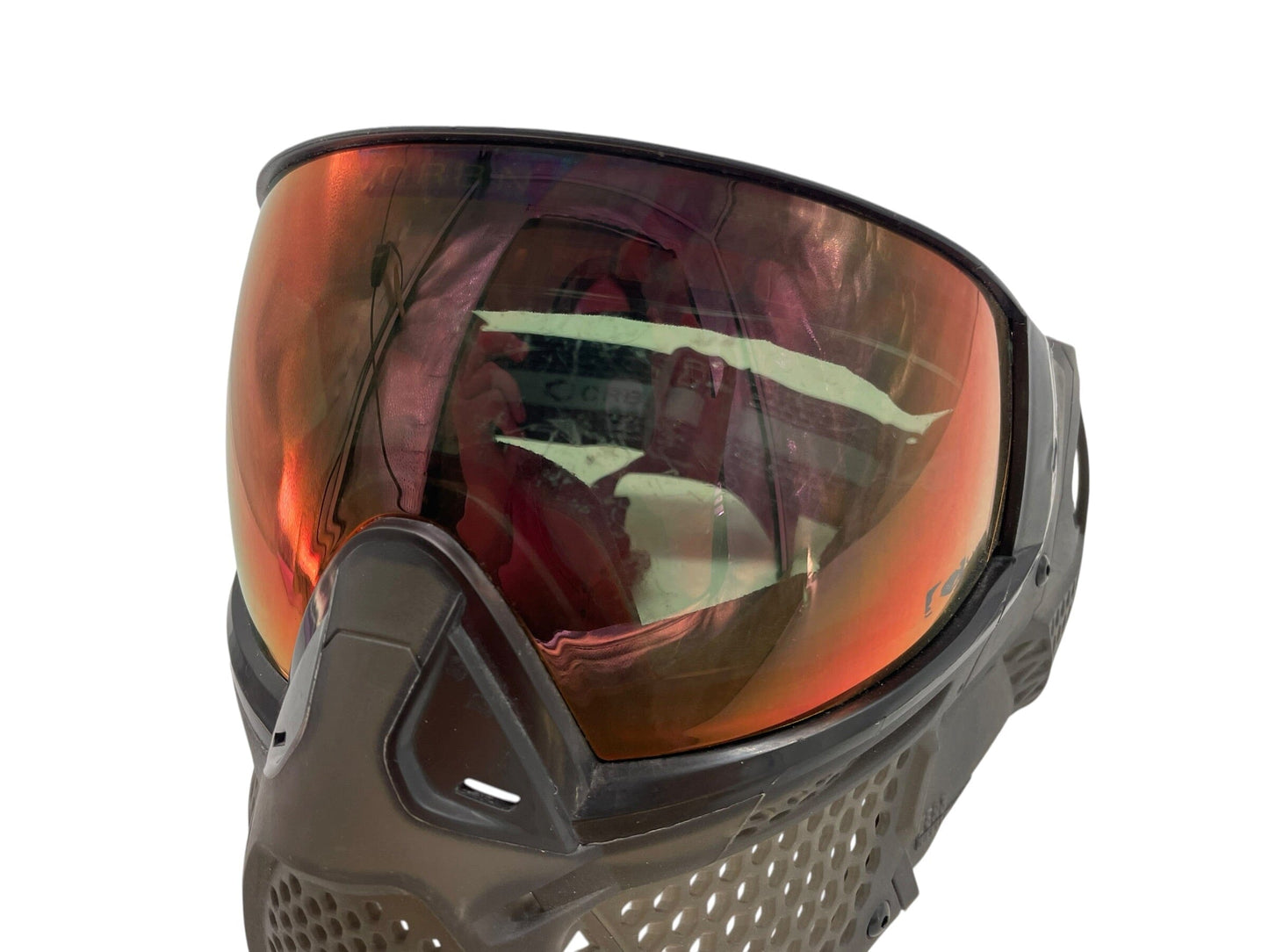 Used CRBN ZERO PRO GRAPHITE MORE COVERAGE PAINTBALL MASK Paintball Gun from CPXBrosPaintball Buy/Sell/Trade Paintball Markers, New Paintball Guns, Paintball Hoppers, Paintball Masks, and Hormesis Headbands