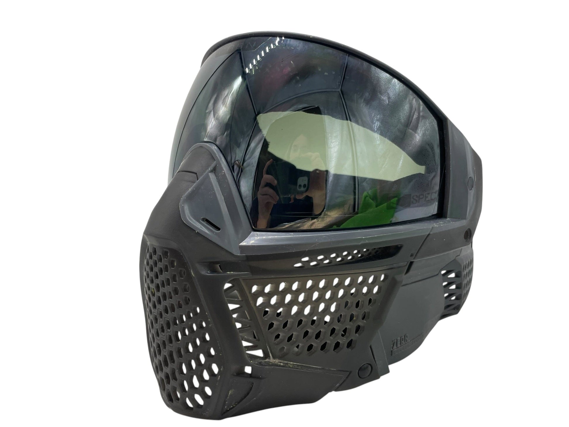 Used CRBN ZERO PRO GRAPHITE W/ 2 Lenses Paintball Mask Paintball Gun from CPXBrosPaintball Buy/Sell/Trade Paintball Markers, New Paintball Guns, Paintball Hoppers, Paintball Masks, and Hormesis Headbands