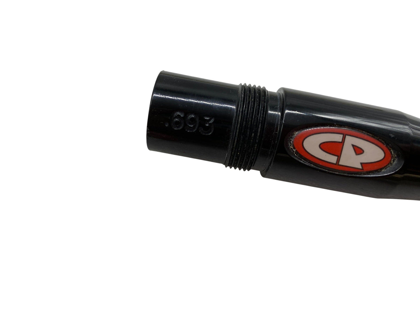 Used Custom Products CP 2 Piece Barrel Back - Gloss Black - .693 - Autococker Paintball Gun from CPXBrosPaintball Buy/Sell/Trade Paintball Markers, New Paintball Guns, Paintball Hoppers, Paintball Masks, and Hormesis Headbands