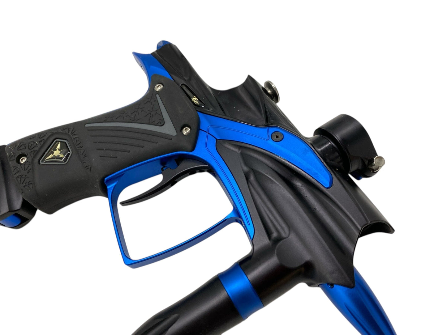 Used Dangerous Power Elite Fusion Paintball Gun Black/Blue Paintball Gun from CPXBrosPaintball Buy/Sell/Trade Paintball Markers, New Paintball Guns, Paintball Hoppers, Paintball Masks, and Hormesis Headbands