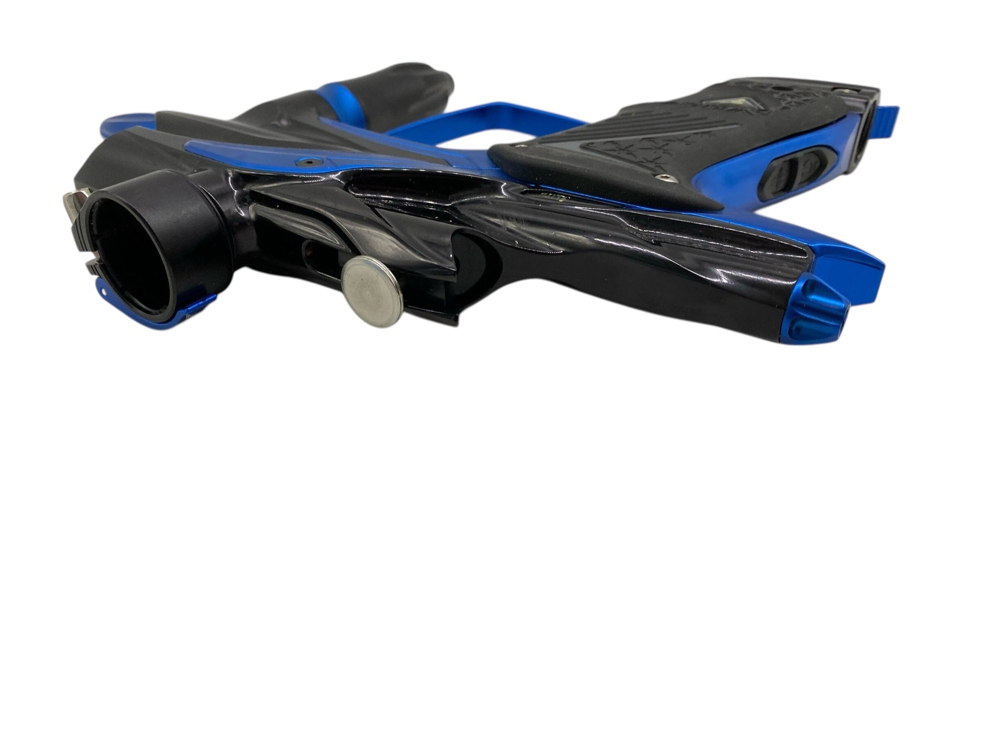 Used Dangerous Power Elite Fusion Paintball Gun Black/Blue Paintball Gun from CPXBrosPaintball Buy/Sell/Trade Paintball Markers, New Paintball Guns, Paintball Hoppers, Paintball Masks, and Hormesis Headbands