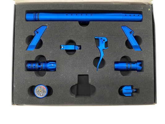 Used Dangerous Power Fusion Hyper F7 Color Accent Kit-Blue Paintball Gun from CPXBrosPaintball Buy/Sell/Trade Paintball Markers, New Paintball Guns, Paintball Hoppers, Paintball Masks, and Hormesis Headbands