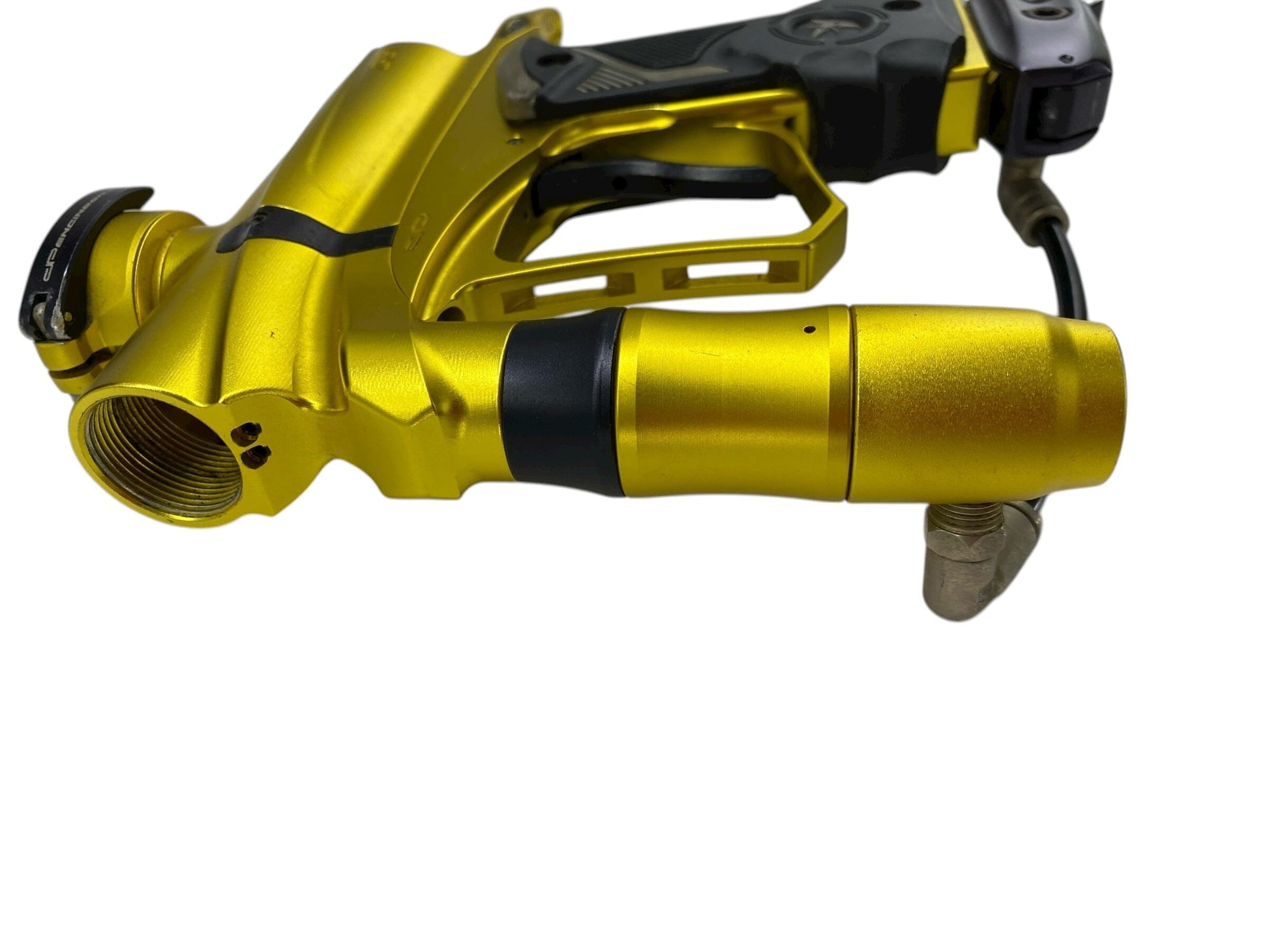Used Dangerous Power G3 Paintball Gun Gold Paintball Gun from CPXBrosPaintball Buy/Sell/Trade Paintball Markers, New Paintball Guns, Paintball Hoppers, Paintball Masks, and Hormesis Headbands