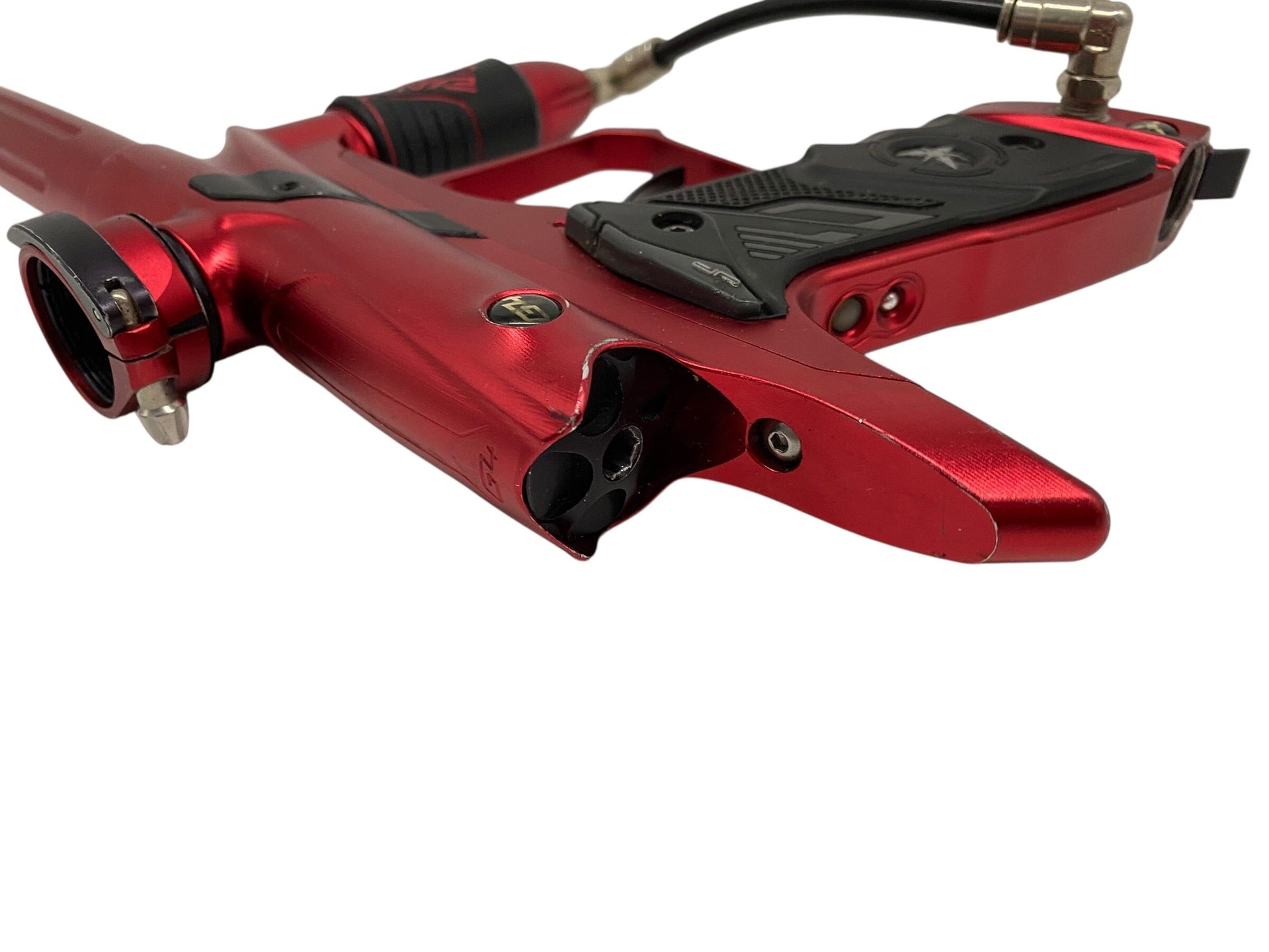 Used Dangerous Power G4 Paintball Gun Red/Black Paintball Gun from CPXBrosPaintball Buy/Sell/Trade Paintball Markers, New Paintball Guns, Paintball Hoppers, Paintball Masks, and Hormesis Headbands