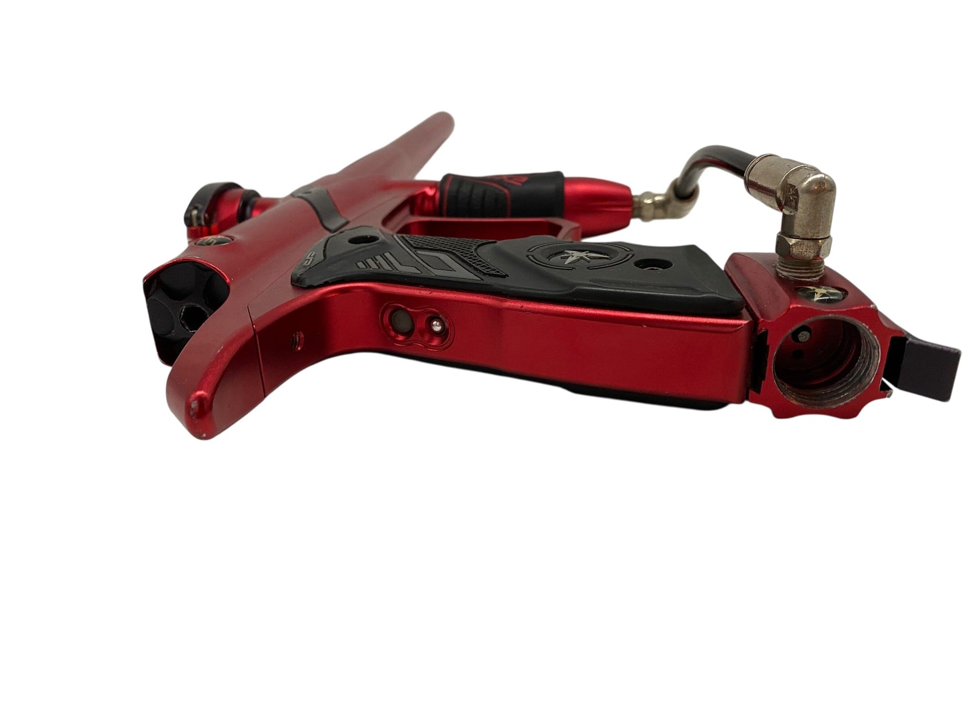 Used Dangerous Power G4 Paintball Gun Red/Black Paintball Gun from CPXBrosPaintball Buy/Sell/Trade Paintball Markers, New Paintball Guns, Paintball Hoppers, Paintball Masks, and Hormesis Headbands
