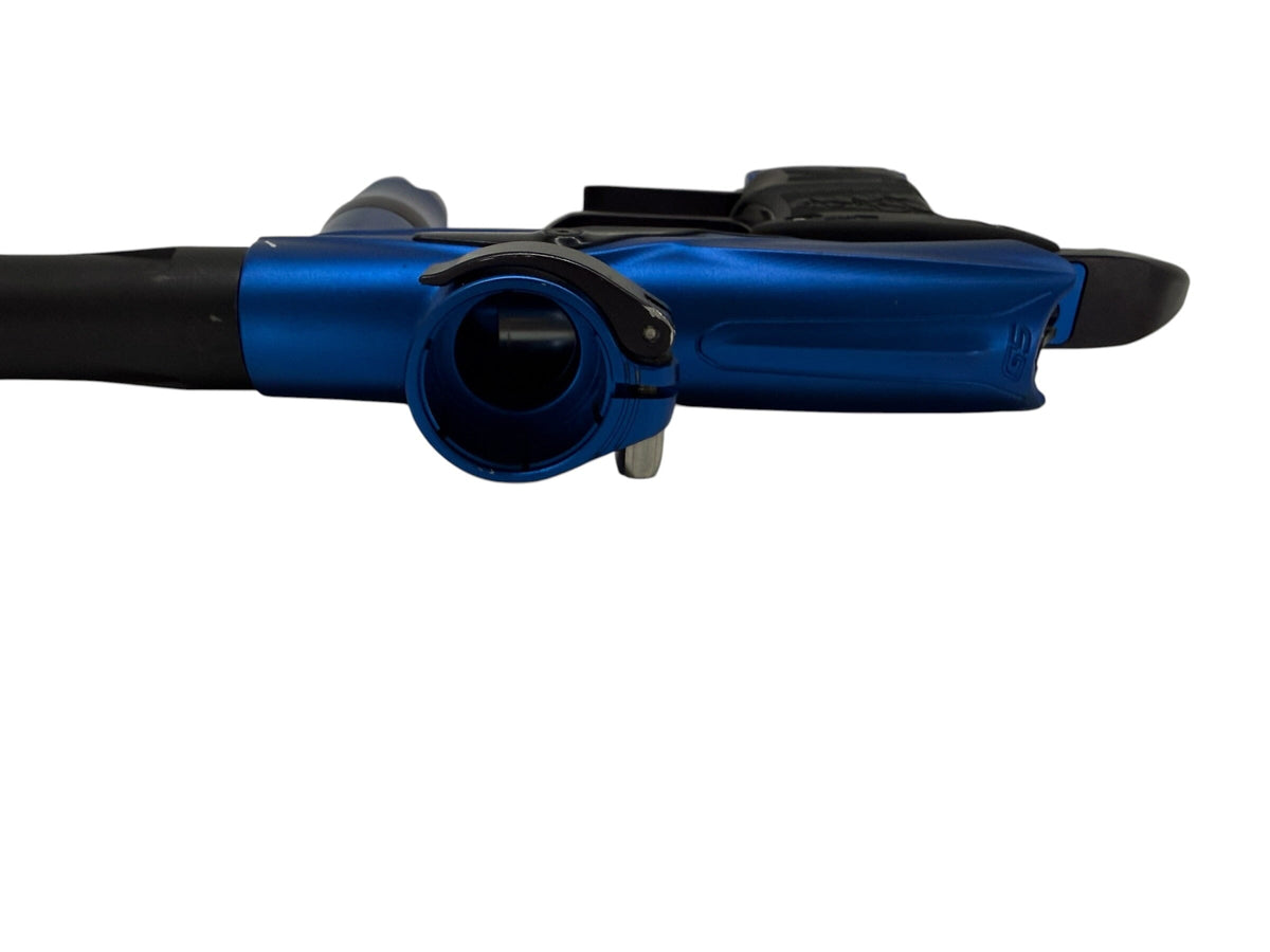 Used Dangerous Power G5 Blue/Black Paintball Gun Paintball Gun from CPXBrosPaintball Buy/Sell/Trade Paintball Markers, New Paintball Guns, Paintball Hoppers, Paintball Masks, and Hormesis Headbands