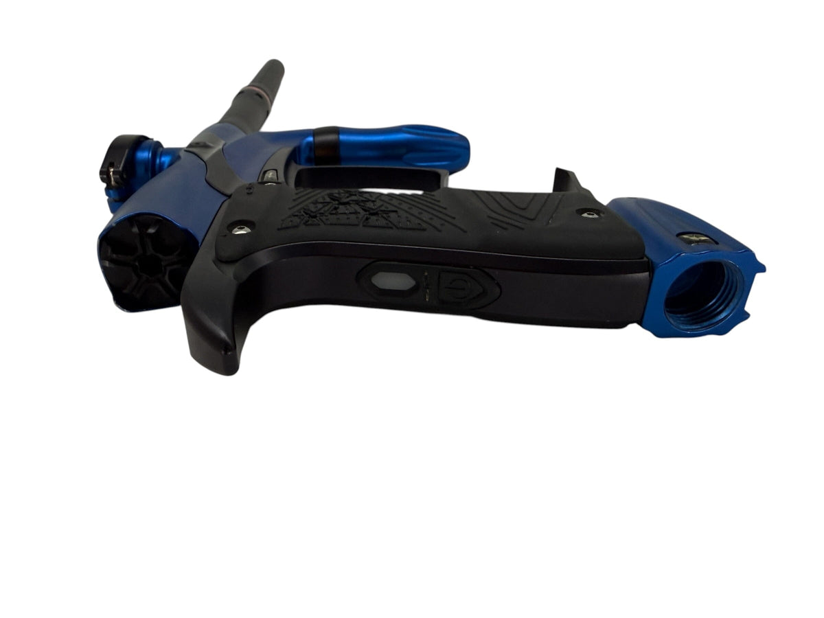 Used Dangerous Power G5 Blue/Black Paintball Gun Paintball Gun from CPXBrosPaintball Buy/Sell/Trade Paintball Markers, New Paintball Guns, Paintball Hoppers, Paintball Masks, and Hormesis Headbands