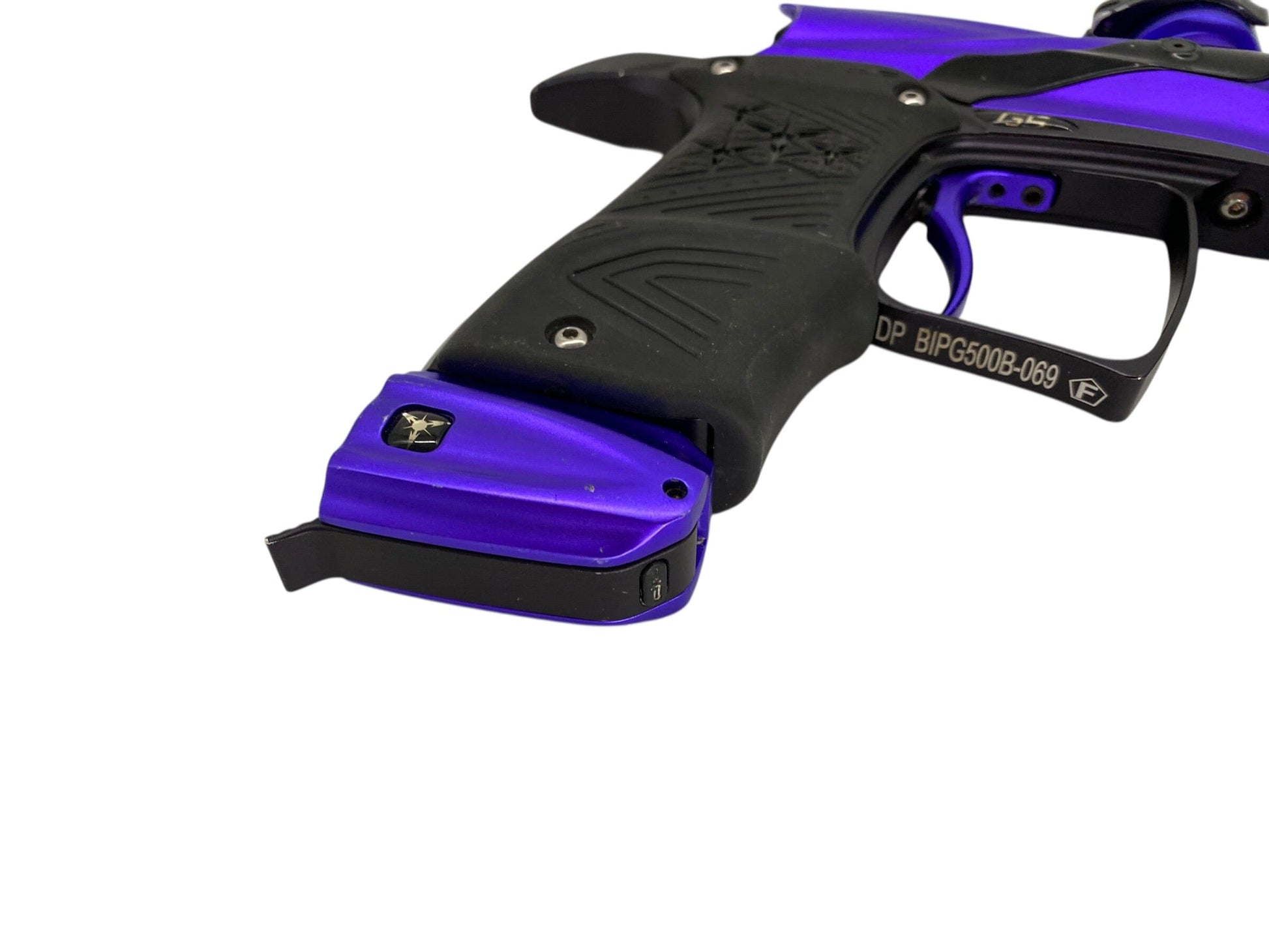 Used Dangerous Power G5 Paintball Gun Purple Paintball Gun from CPXBrosPaintball Buy/Sell/Trade Paintball Markers, New Paintball Guns, Paintball Hoppers, Paintball Masks, and Hormesis Headbands
