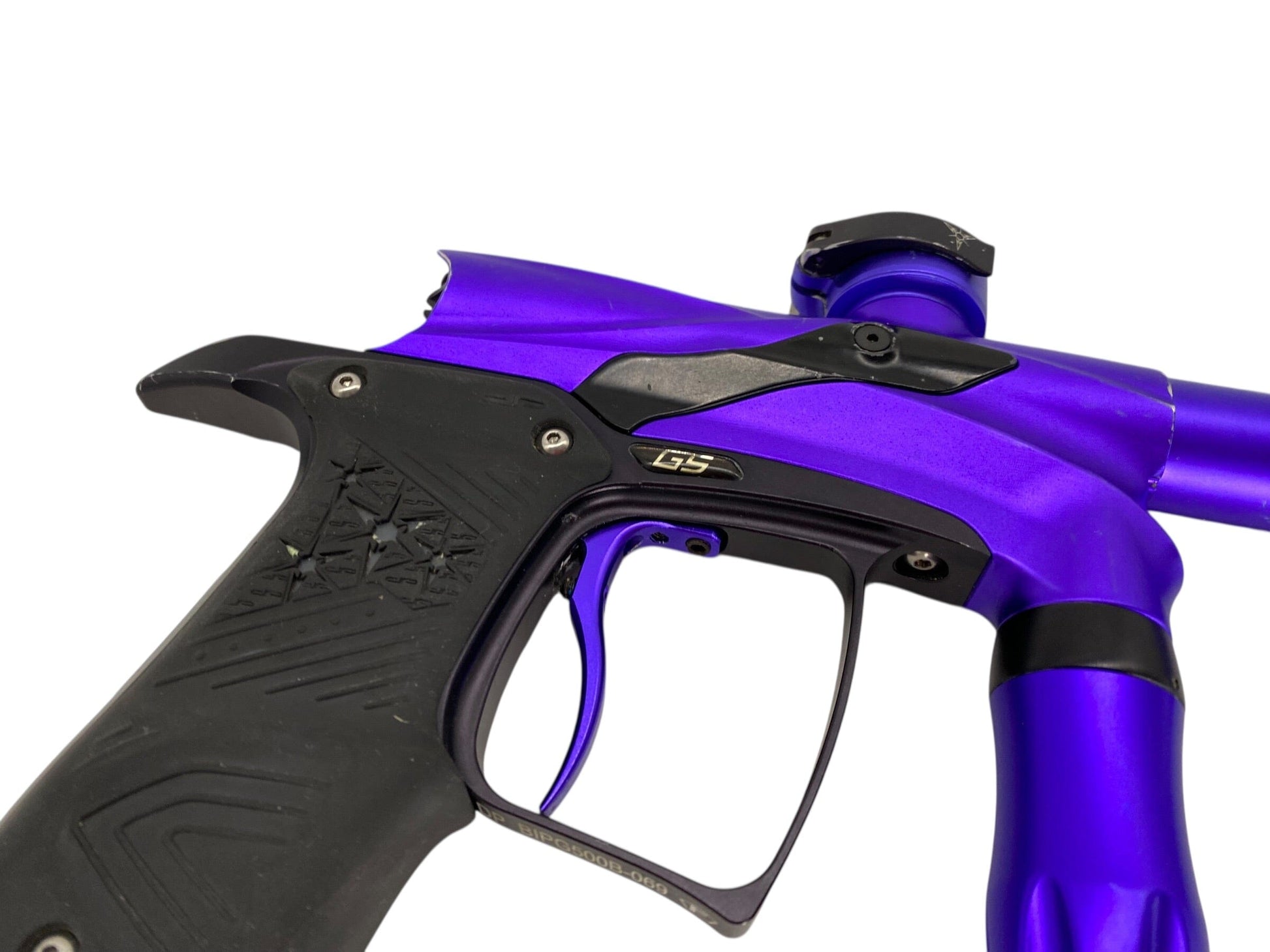 Used Dangerous Power G5 Paintball Gun Purple Paintball Gun from CPXBrosPaintball Buy/Sell/Trade Paintball Markers, New Paintball Guns, Paintball Hoppers, Paintball Masks, and Hormesis Headbands