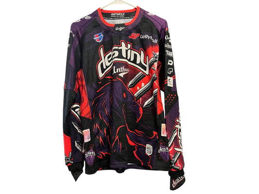 Used Destiny Paintball Jersey : Size Extra Small Paintball Gun from CPXBrosPaintball Buy/Sell/Trade Paintball Markers, New Paintball Guns, Paintball Hoppers, Paintball Masks, and Hormesis Headbands