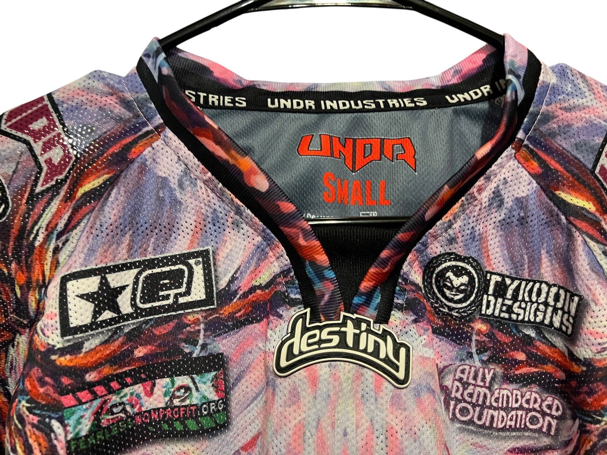 Used Destiny Paintball Jersey : Size Small Paintball Gun from CPXBrosPaintball Buy/Sell/Trade Paintball Markers, New Paintball Guns, Paintball Hoppers, Paintball Masks, and Hormesis Headbands
