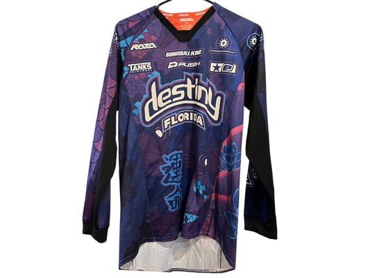 Used Destiny Paintball Jersey : Size Small Paintball Gun from CPXBrosPaintball Buy/Sell/Trade Paintball Markers, New Paintball Guns, Paintball Hoppers, Paintball Masks, and Hormesis Headbands