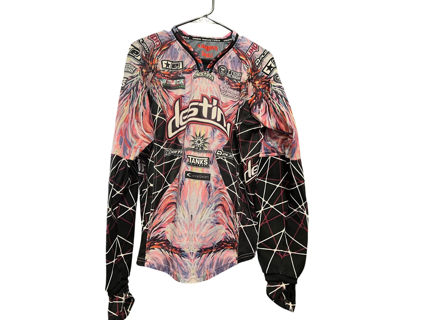 Used Destiny Paintball Jersey : Size Small Paintball Gun from CPXBrosPaintball Buy/Sell/Trade Paintball Markers, New Paintball Guns, Paintball Hoppers, Paintball Masks, and Hormesis Headbands