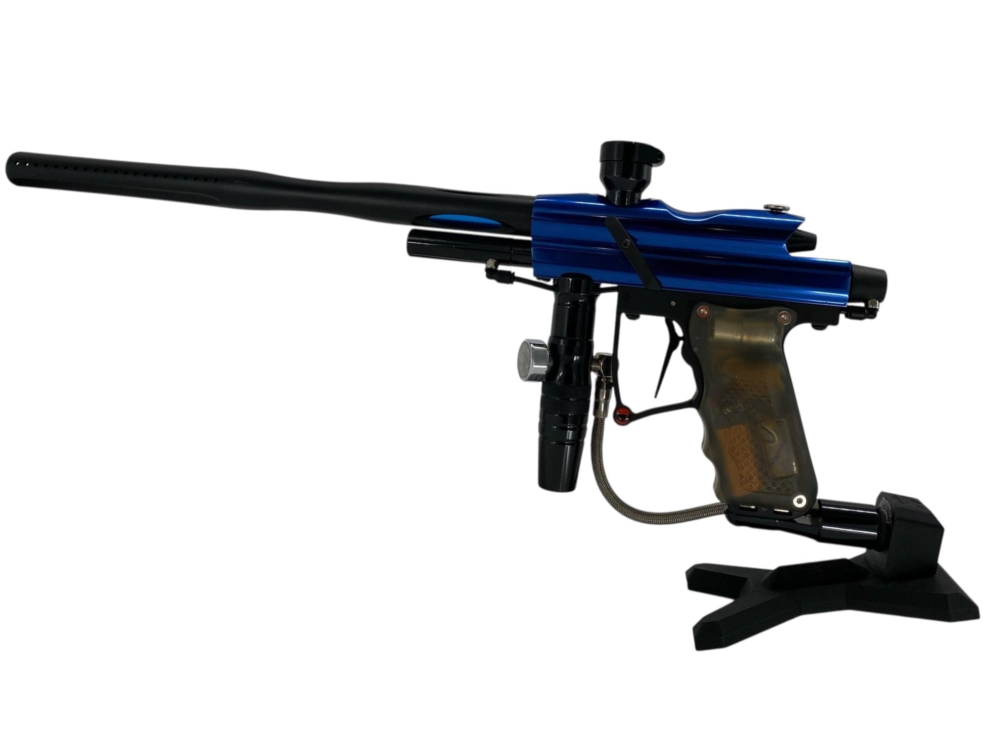 Used Diablo Slayer Paintball Gun Blue/Black Paintball Gun from CPXBrosPaintball Buy/Sell/Trade Paintball Markers, New Paintball Guns, Paintball Hoppers, Paintball Masks, and Hormesis Headbands