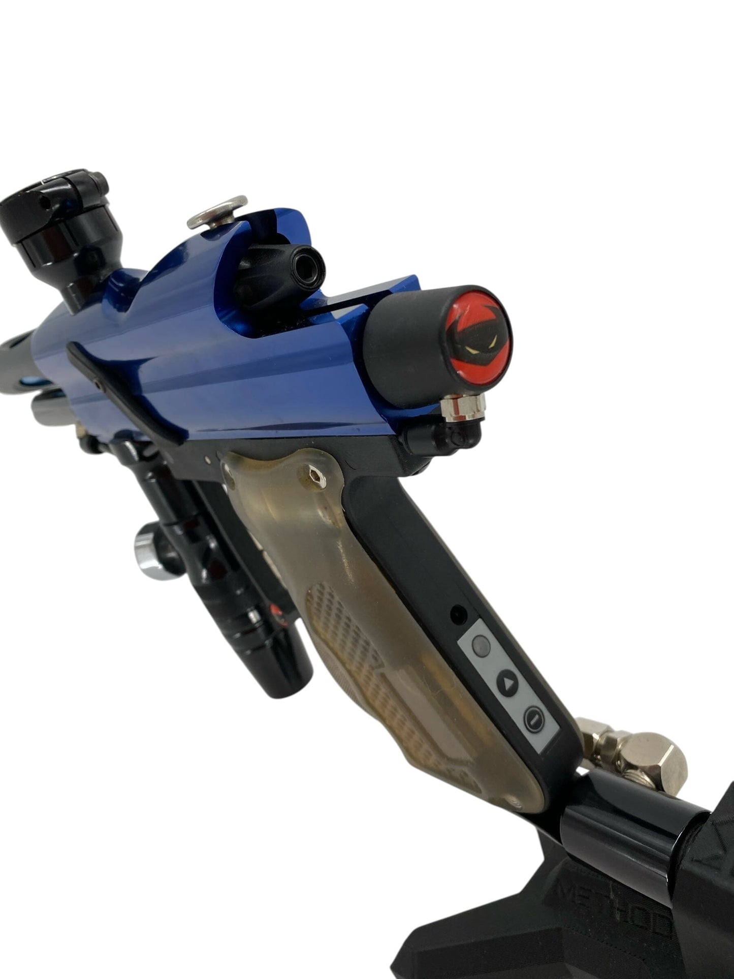 Used Diablo Slayer Paintball Gun Blue/Black Paintball Gun from CPXBrosPaintball Buy/Sell/Trade Paintball Markers, New Paintball Guns, Paintball Hoppers, Paintball Masks, and Hormesis Headbands