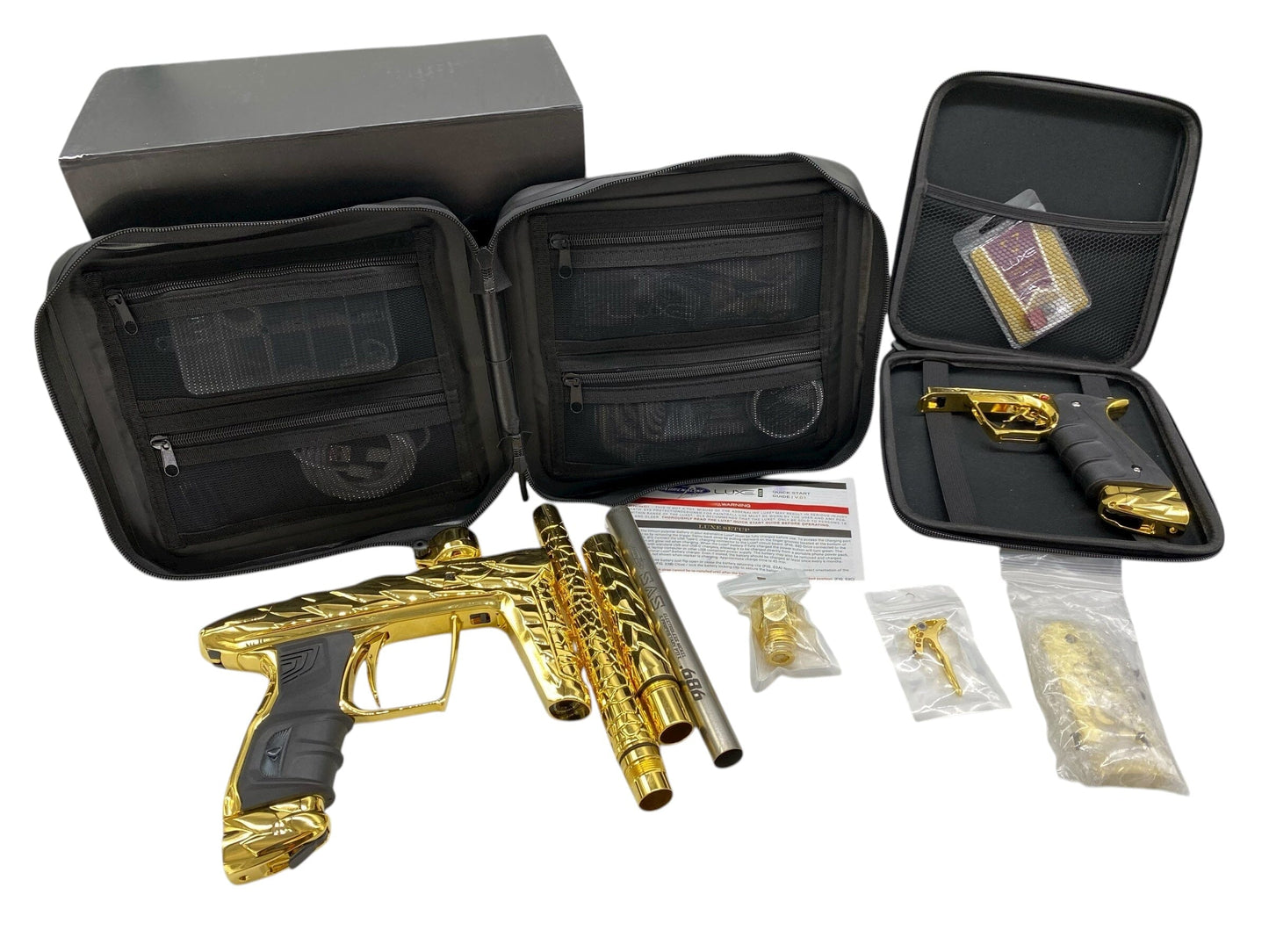 Used Dlx Adrenaline Luxe 24k Gold Paintball Gun Paintball Gun from CPXBrosPaintball Buy/Sell/Trade Paintball Markers, New Paintball Guns, Paintball Hoppers, Paintball Masks, and Hormesis Headbands