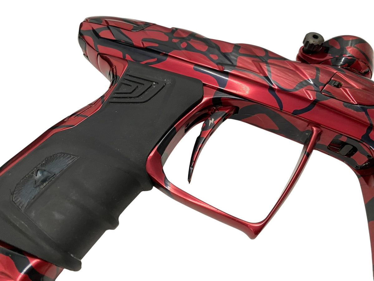 Used Dlx Adrenaline Luxe Idol Paintball Gun Red Black Splash Paintball Gun from CPXBrosPaintball Buy/Sell/Trade Paintball Markers, New Paintball Guns, Paintball Hoppers, Paintball Masks, and Hormesis Headbands
