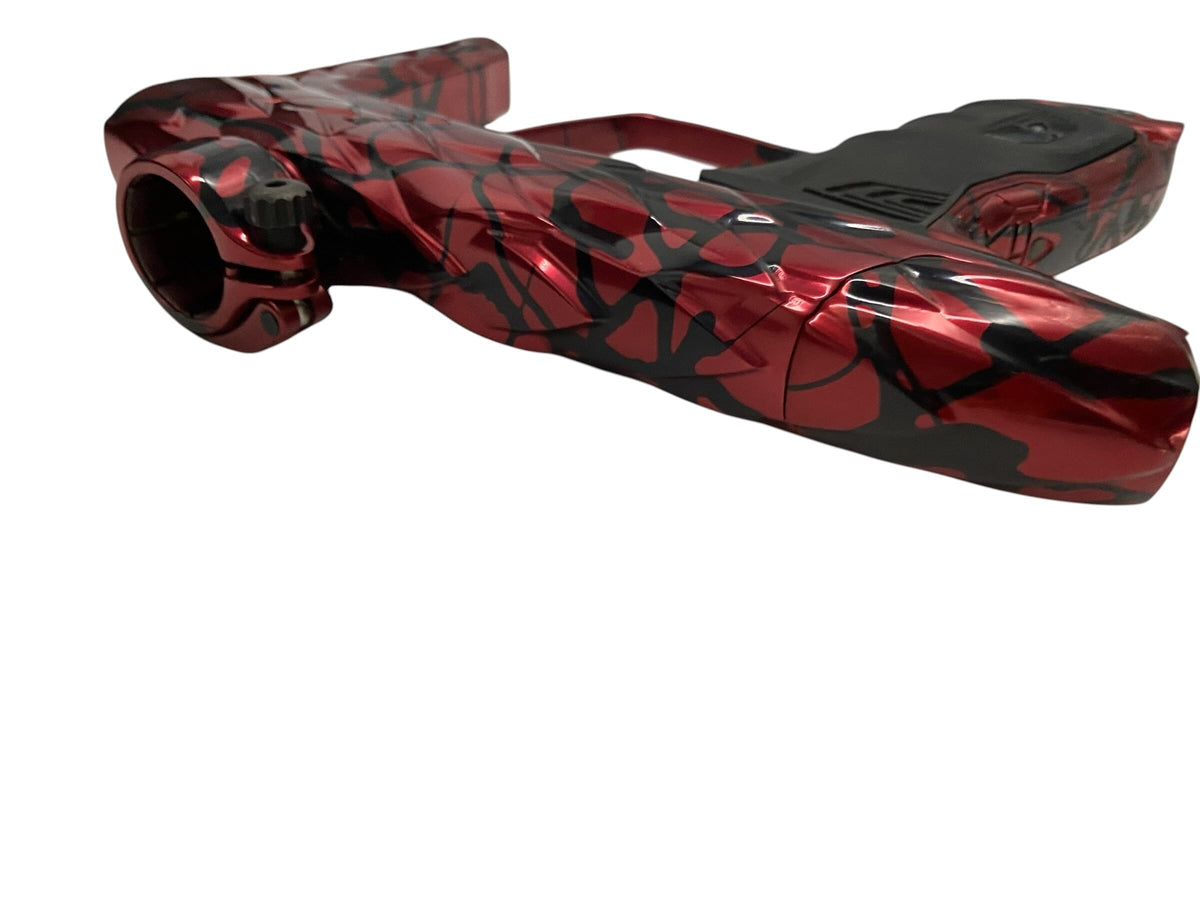 Used Dlx Adrenaline Luxe Idol Paintball Gun Red Black Splash Paintball Gun from CPXBrosPaintball Buy/Sell/Trade Paintball Markers, New Paintball Guns, Paintball Hoppers, Paintball Masks, and Hormesis Headbands