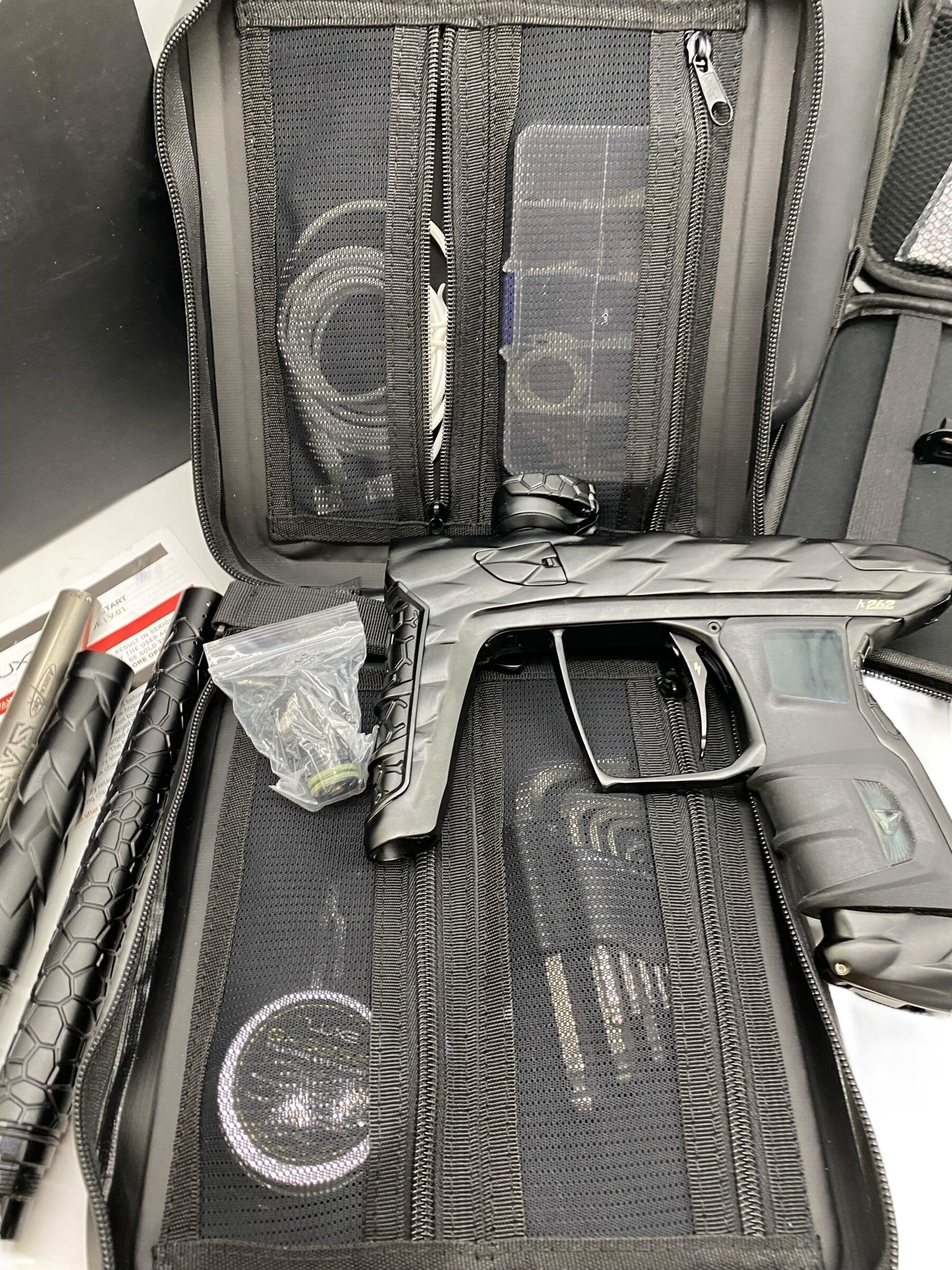 Used Dlx Adrenaline Luxe Idol Paintball Gun With Mech Black Paintball Gun from CPXBrosPaintball Buy/Sell/Trade Paintball Markers, New Paintball Guns, Paintball Hoppers, Paintball Masks, and Hormesis Headbands