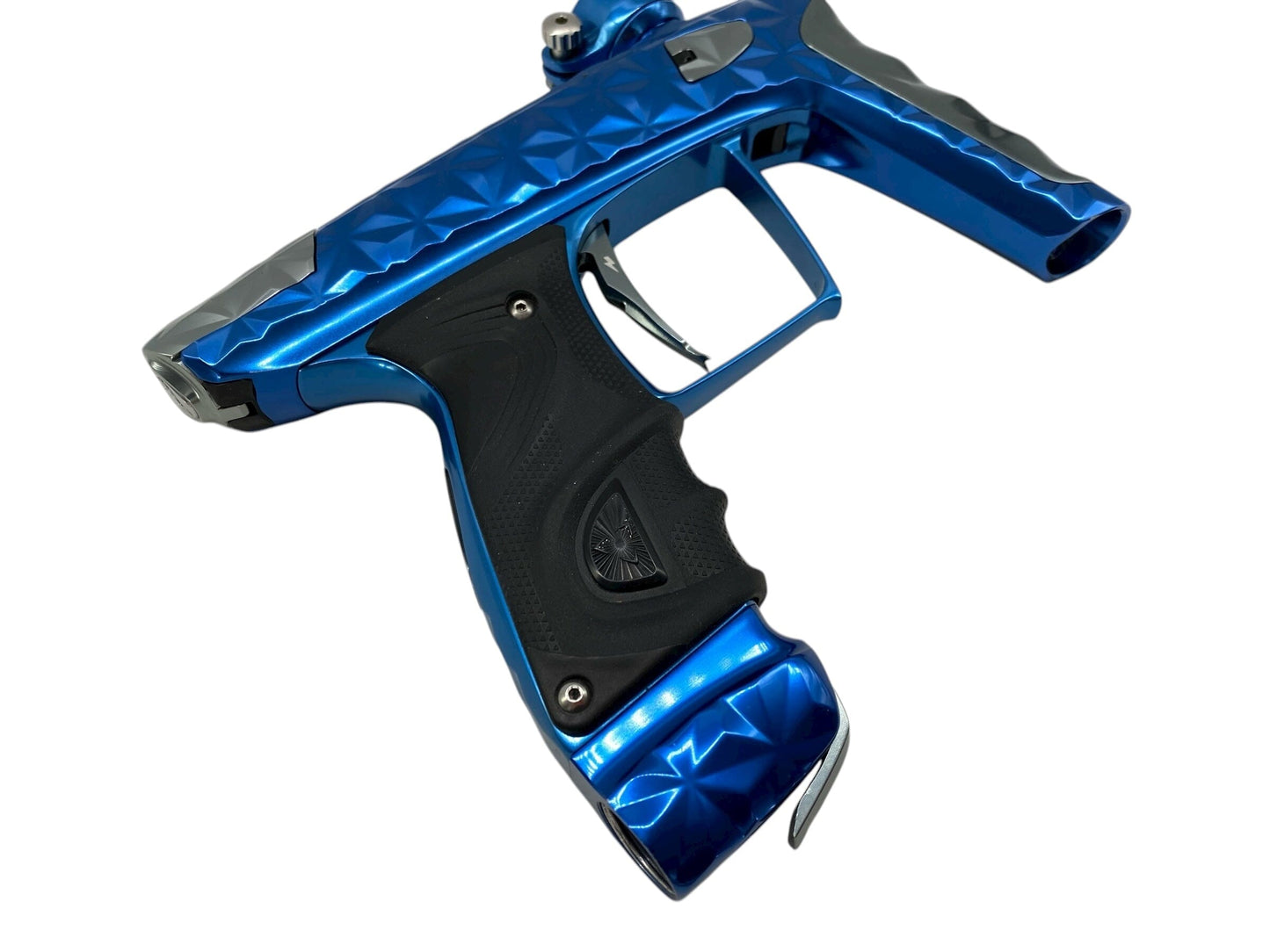 Used Dlx Adrenaline Luxe Paintball Gun Blue/Silver Paintball Gun from CPXBrosPaintball Buy/Sell/Trade Paintball Markers, New Paintball Guns, Paintball Hoppers, Paintball Masks, and Hormesis Headbands