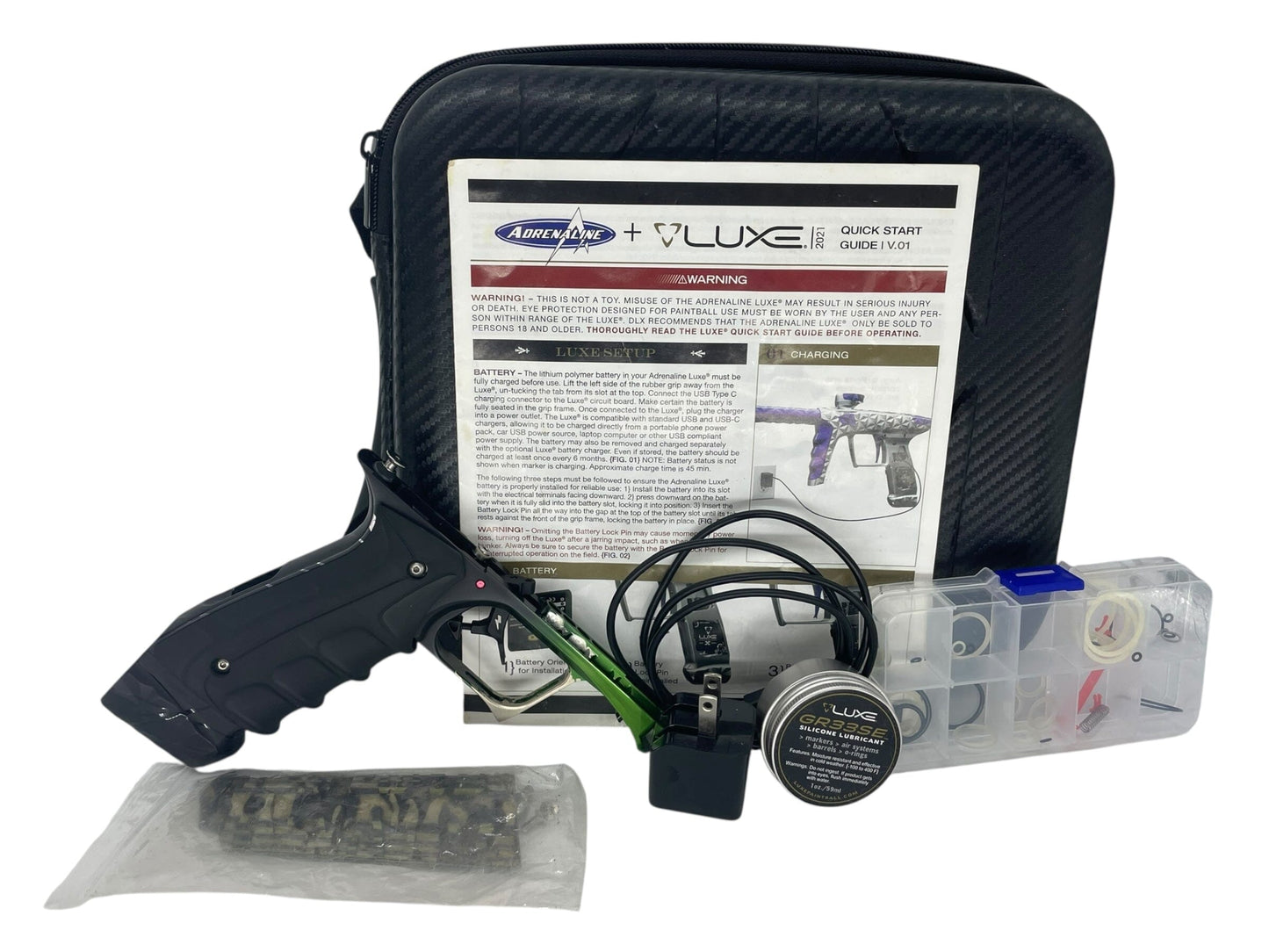 Used Dlx Adrenaline Luxe Tm40 Paintball Gun Paintball Gun from CPXBrosPaintball Buy/Sell/Trade Paintball Markers, New Paintball Guns, Paintball Hoppers, Paintball Masks, and Hormesis Headbands