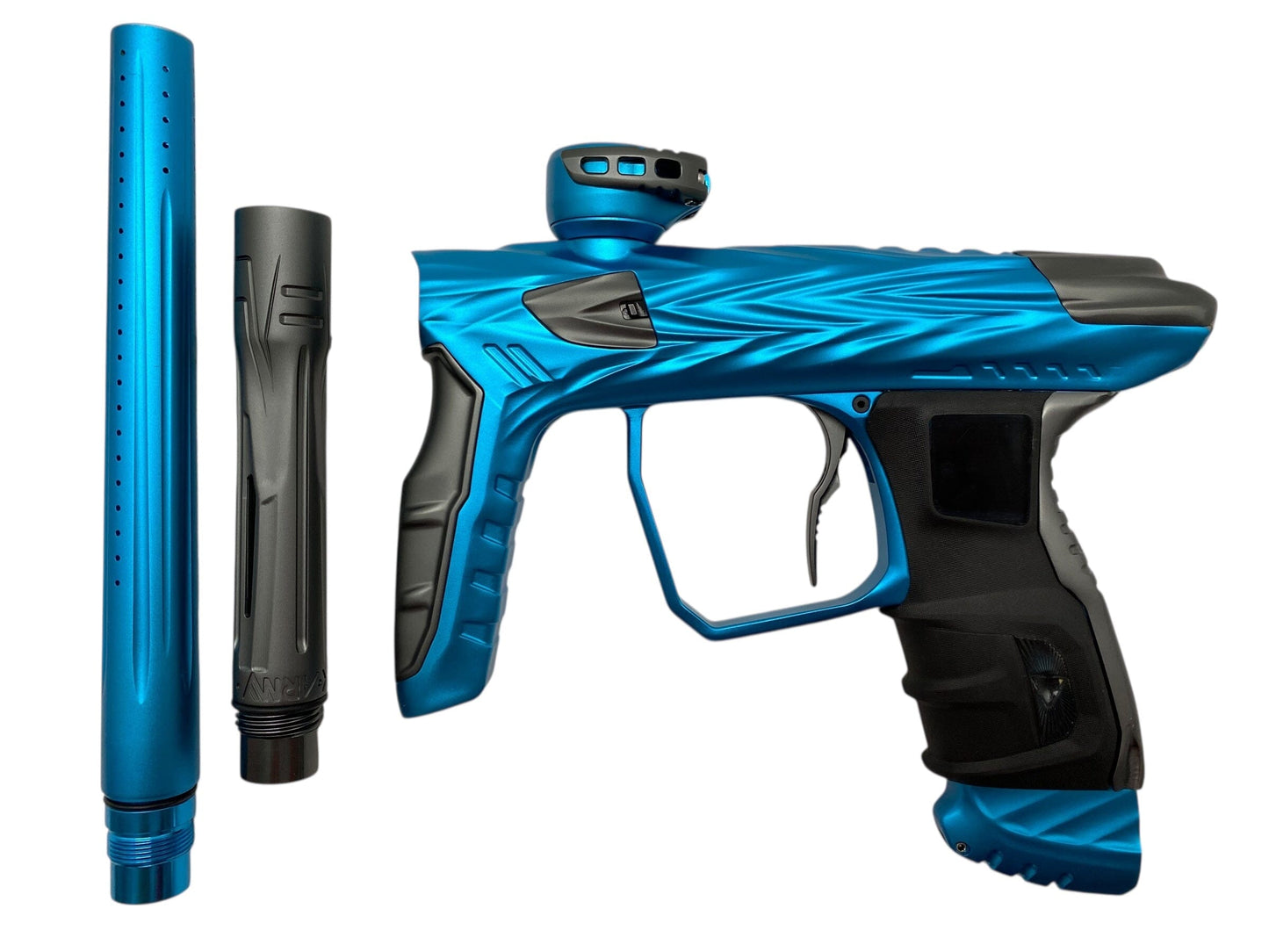Used Dlx Hk Army Luxe Idol Shredder Paintball Gun Teal/Grey Paintball Gun from CPXBrosPaintball Buy/Sell/Trade Paintball Markers, New Paintball Guns, Paintball Hoppers, Paintball Masks, and Hormesis Headbands