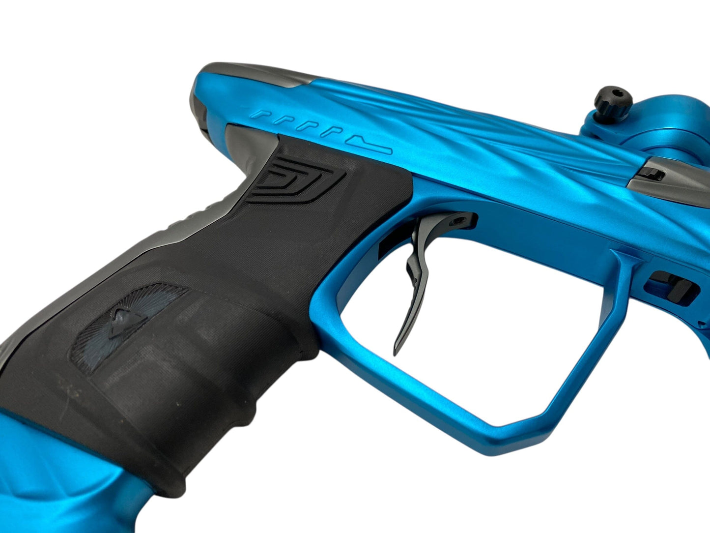 Used Dlx Hk Army Luxe Idol Shredder Paintball Gun Teal/Grey Paintball Gun from CPXBrosPaintball Buy/Sell/Trade Paintball Markers, New Paintball Guns, Paintball Hoppers, Paintball Masks, and Hormesis Headbands