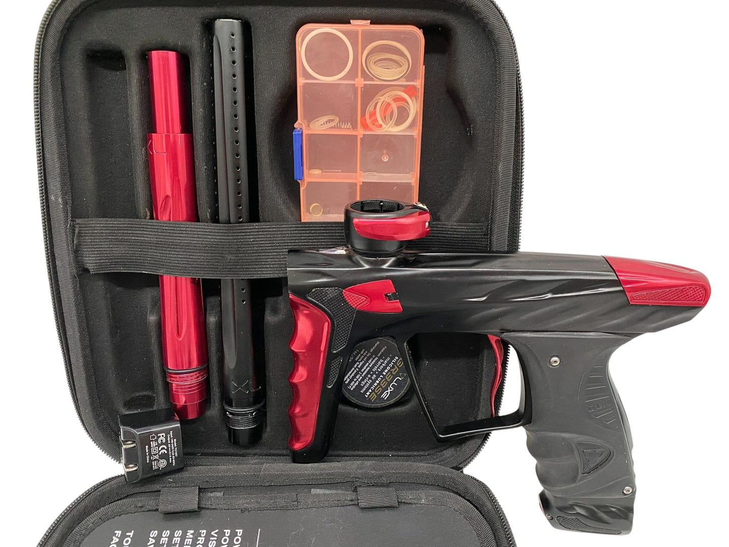 Used DLX HK ARMY LUXE X A51 Black/Red Paintball Gun Paintball Gun from CPXBrosPaintball Buy/Sell/Trade Paintball Markers, New Paintball Guns, Paintball Hoppers, Paintball Masks, and Hormesis Headbands