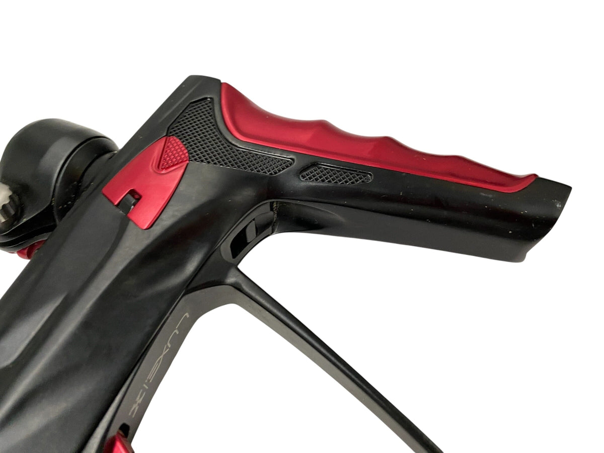 Used DLX HK ARMY LUXE X A51 Black/Red Paintball Gun Paintball Gun from CPXBrosPaintball Buy/Sell/Trade Paintball Markers, New Paintball Guns, Paintball Hoppers, Paintball Masks, and Hormesis Headbands