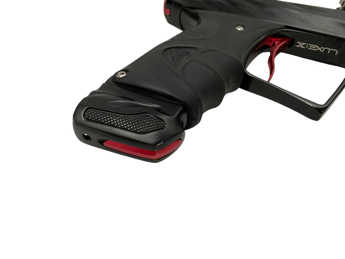 Used DLX HK ARMY LUXE X A51 Black/Red Paintball Gun Paintball Gun from CPXBrosPaintball Buy/Sell/Trade Paintball Markers, New Paintball Guns, Paintball Hoppers, Paintball Masks, and Hormesis Headbands
