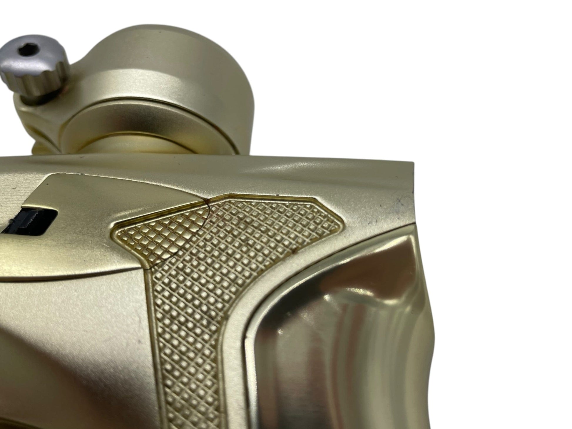 Used DLX HK ARMY LUXE X A51 Gold/Gold Paintball Gun Paintball Gun from CPXBrosPaintball Buy/Sell/Trade Paintball Markers, New Paintball Guns, Paintball Hoppers, Paintball Masks, and Hormesis Headbands