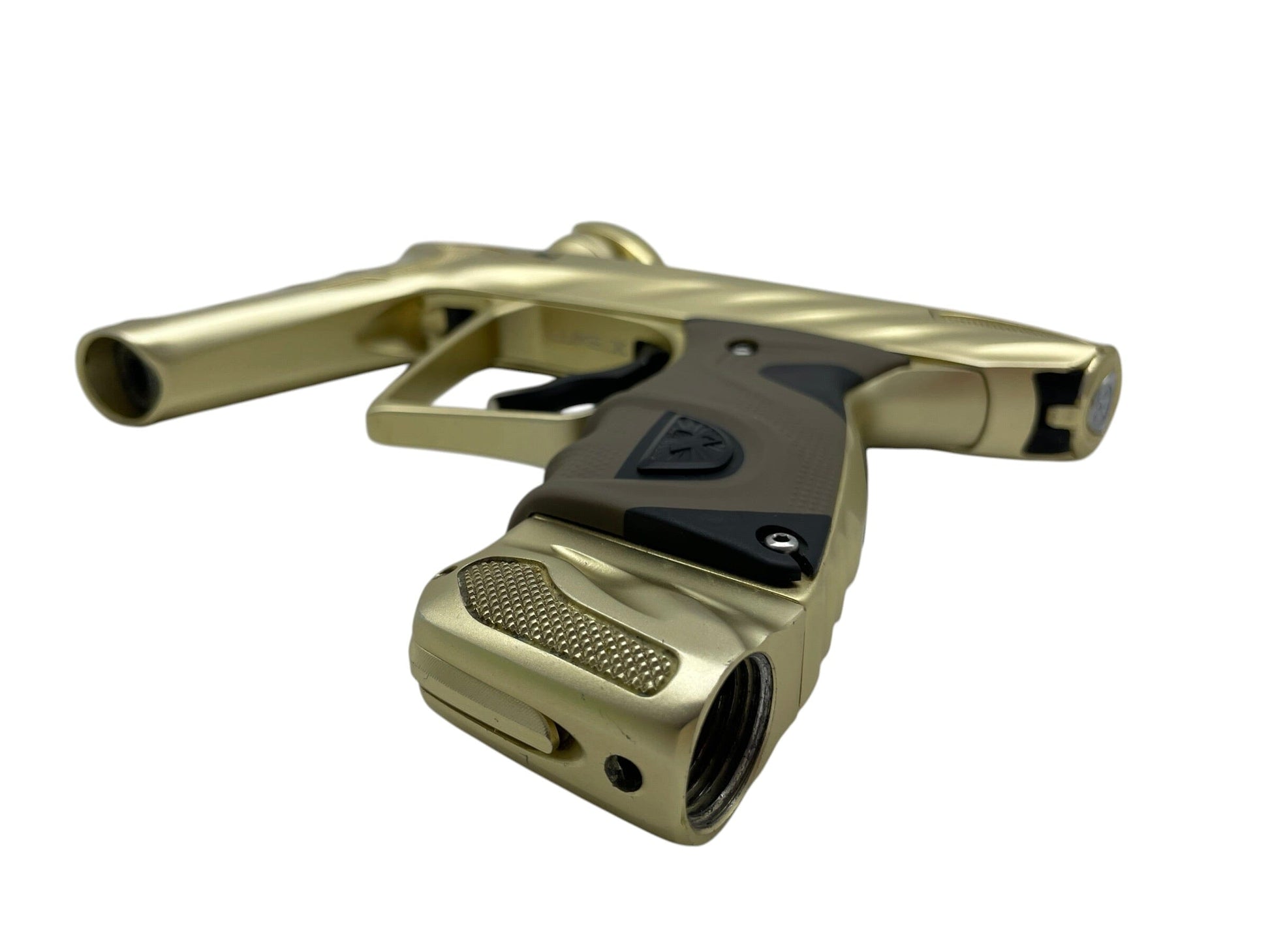 Used DLX HK ARMY LUXE X A51 Gold/Gold Paintball Gun Paintball Gun from CPXBrosPaintball Buy/Sell/Trade Paintball Markers, New Paintball Guns, Paintball Hoppers, Paintball Masks, and Hormesis Headbands
